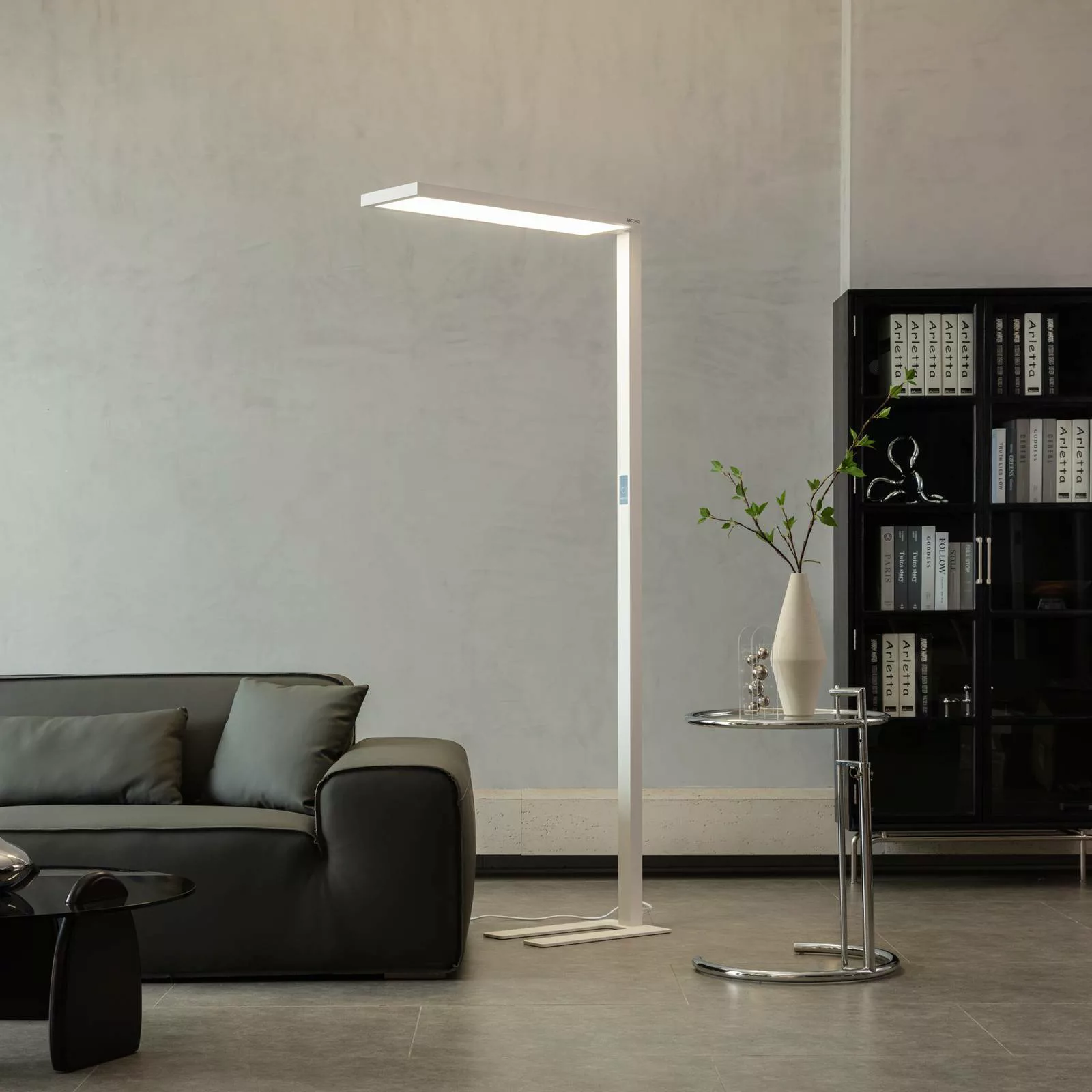 Arcchio Finix LED-Stehleuchte weiß 80 W dimmbar günstig online kaufen