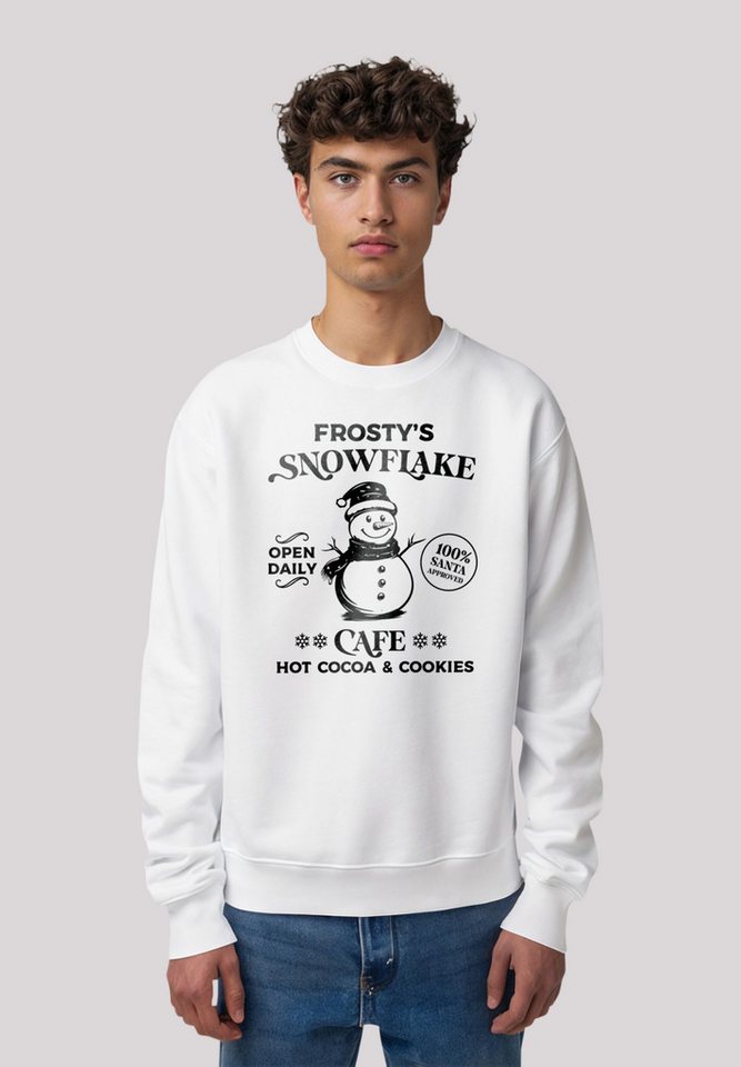 F4NT4STIC Sweatshirt Weihnachten Frostys Snowflake Cafe Retro Premium Quali günstig online kaufen