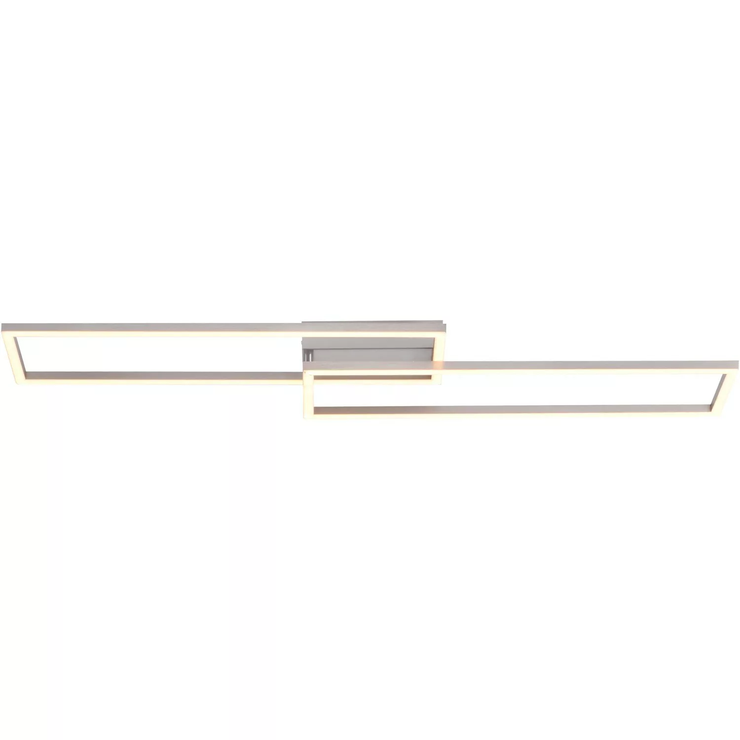 Just Light. LED-Deckenleuchte Iven Stahlfarben 92,4 x 22 cm günstig online kaufen