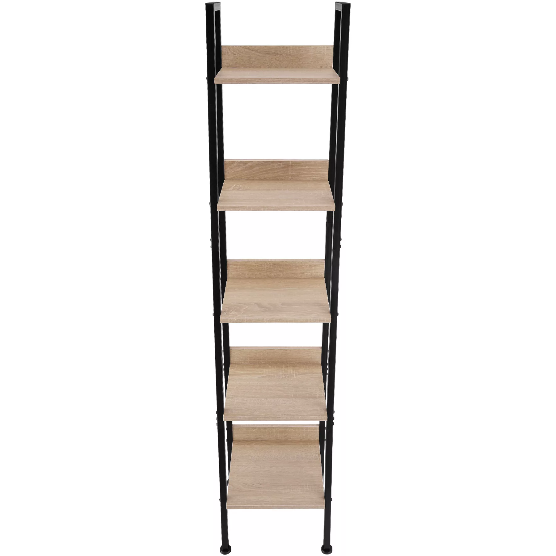 Leiterregal - 35,5 x 31,5 x 170,5 cm, Industrial Holz hell, Eiche Sonoma günstig online kaufen