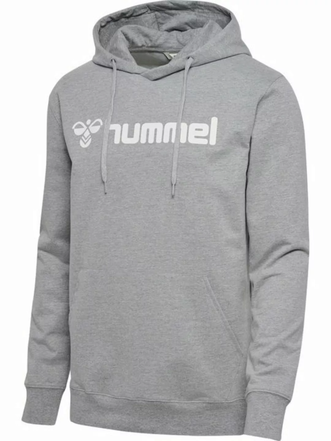 hummel Kapuzensweatshirt hmlGO 2.0 LOGO HOODIE GREY MELANGE günstig online kaufen