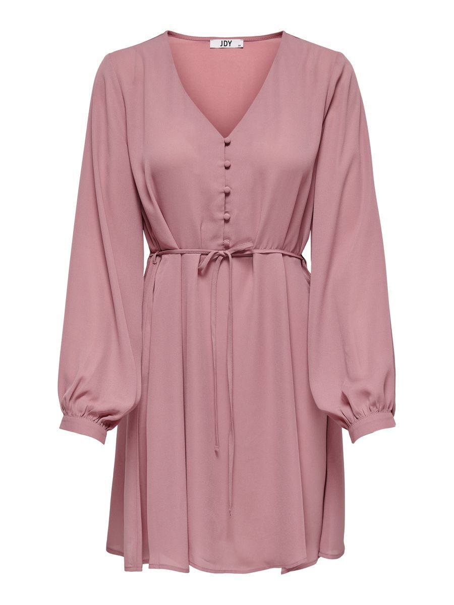 ONLY Kurzes Knopfverschluss Kleid Damen Pink günstig online kaufen