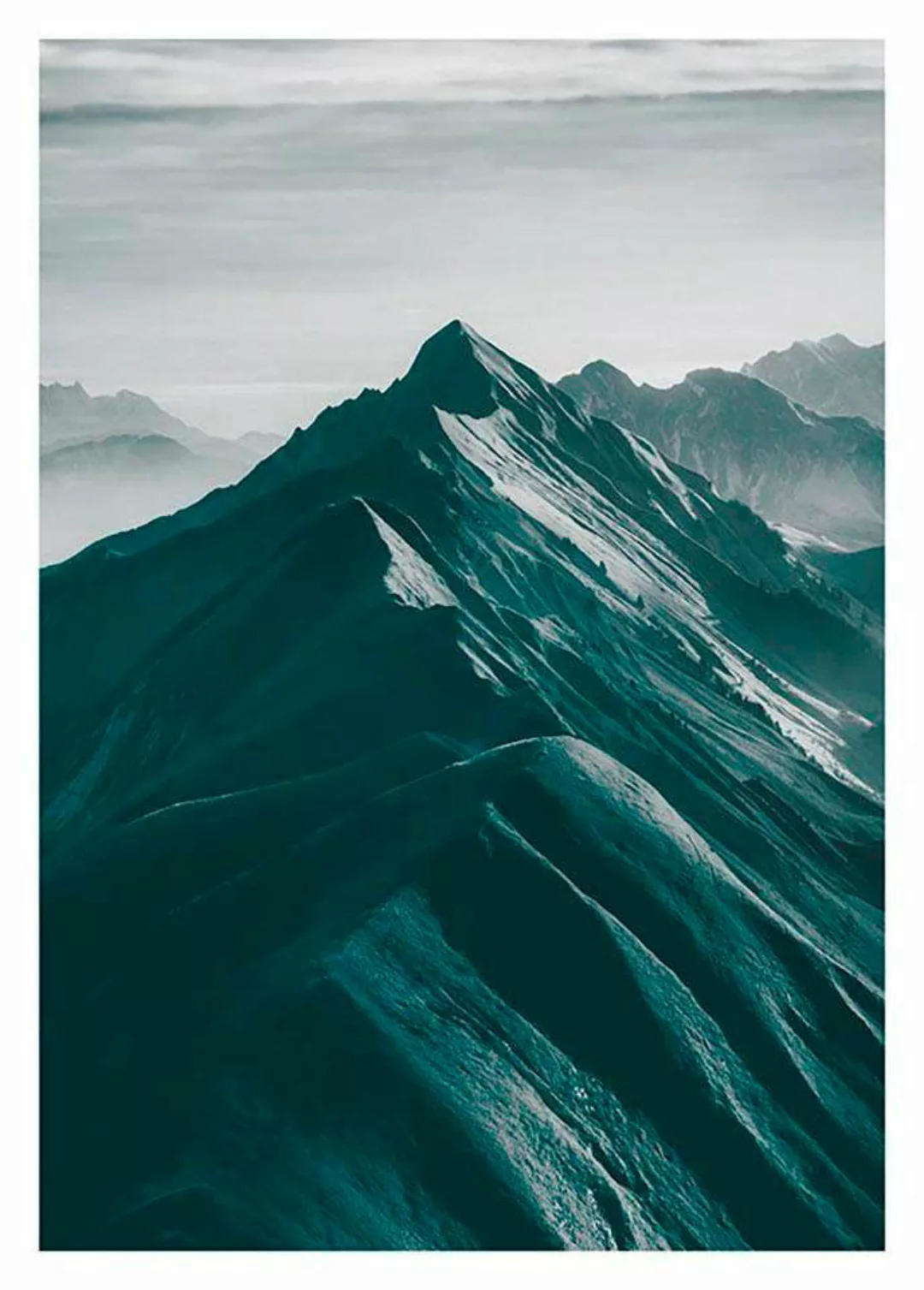Komar Poster »Mountains Top«, Natur, (1 St.) günstig online kaufen