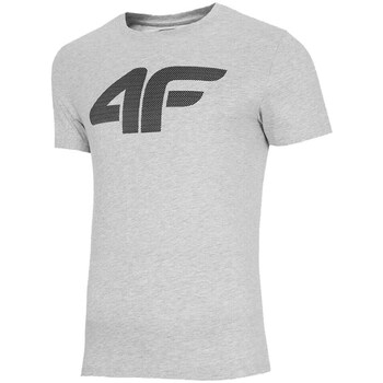 4F  T-Shirt SS23TTSHM537CHODNYJASNYSZARYMELAN günstig online kaufen