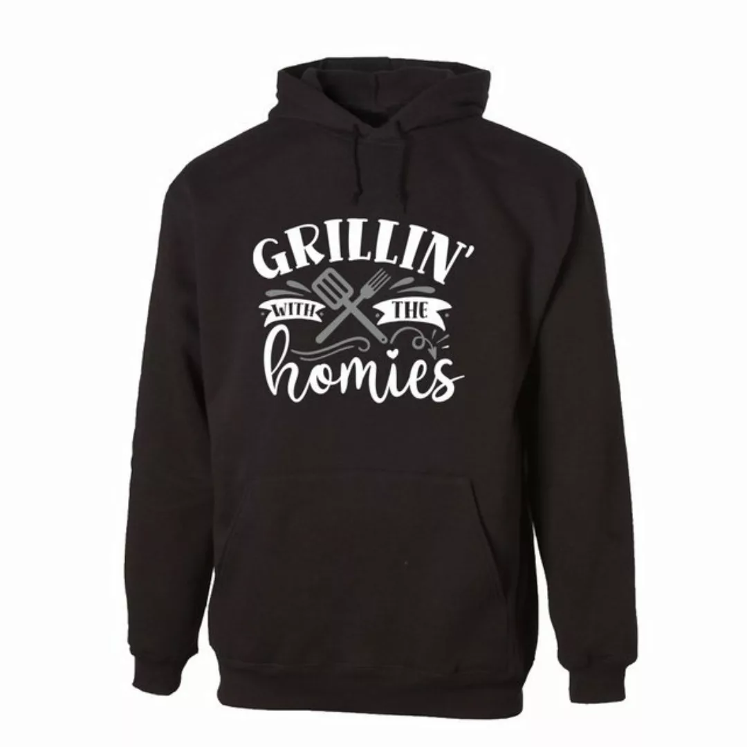 G-graphics Hoodie Grillin with the homies Unisex mit trendigem Frontprint m günstig online kaufen