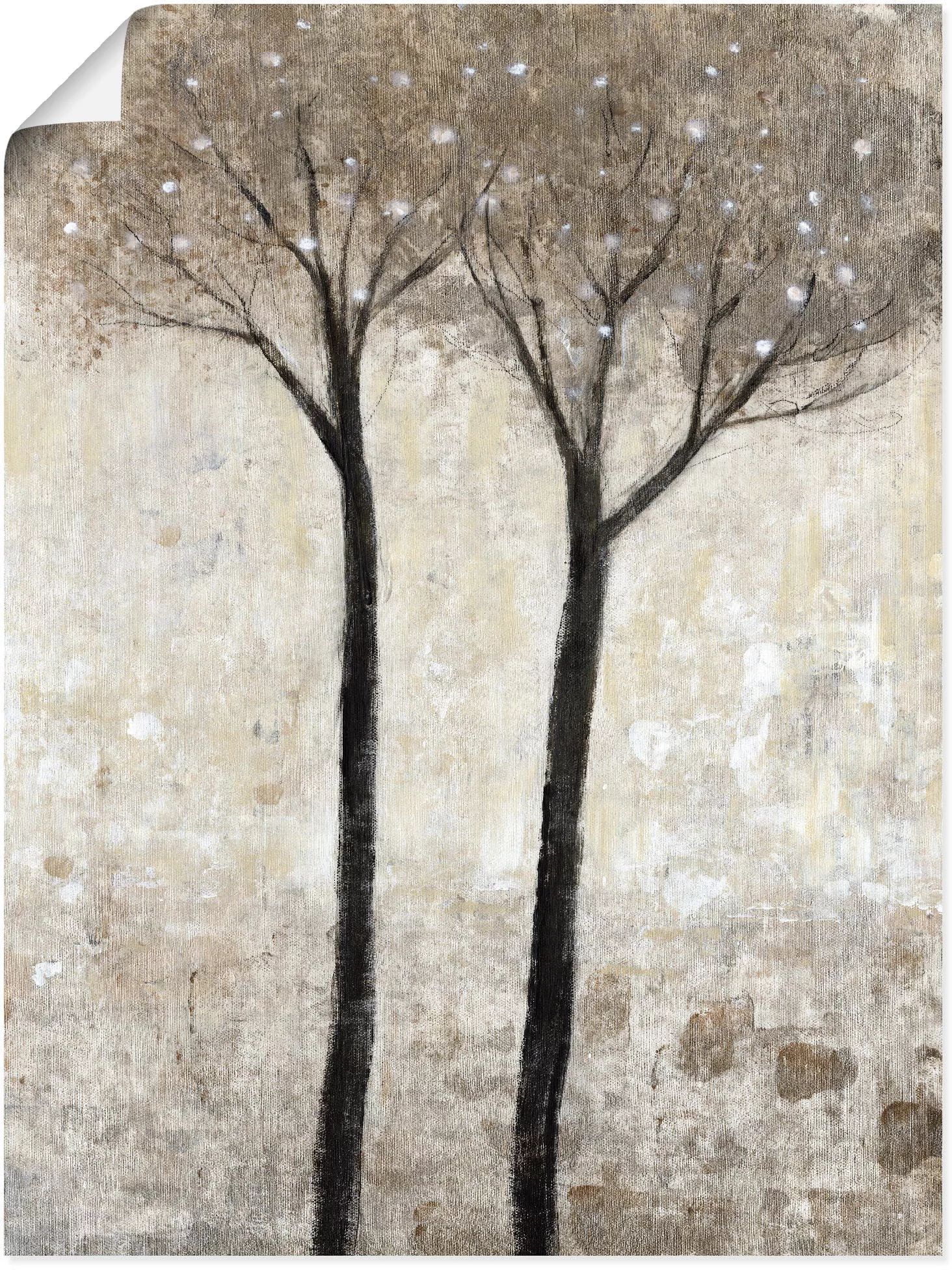 Artland Wandbild "Blühender Baum II", Bäume, (1 St.), als Leinwandbild, Pos günstig online kaufen