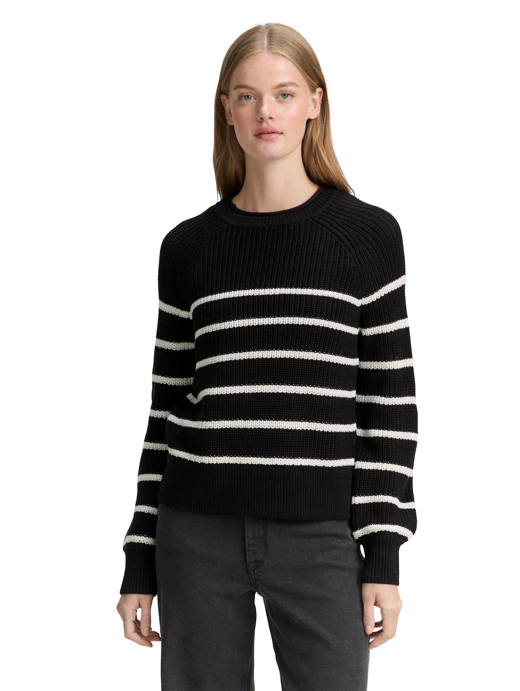 TOM TAILOR Denim Strickpullover, mit Strick-Struktur günstig online kaufen