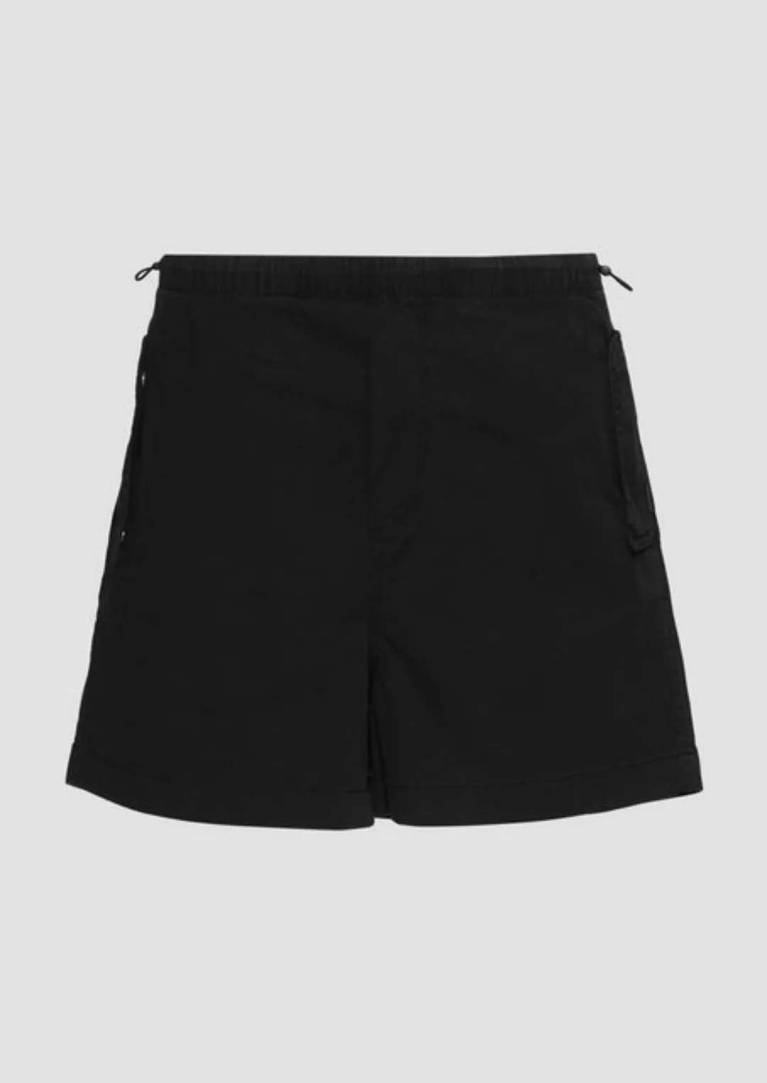 QS Shorts Lässige Shorts aus Baumwolltwill Gummizug, Garment Dye günstig online kaufen