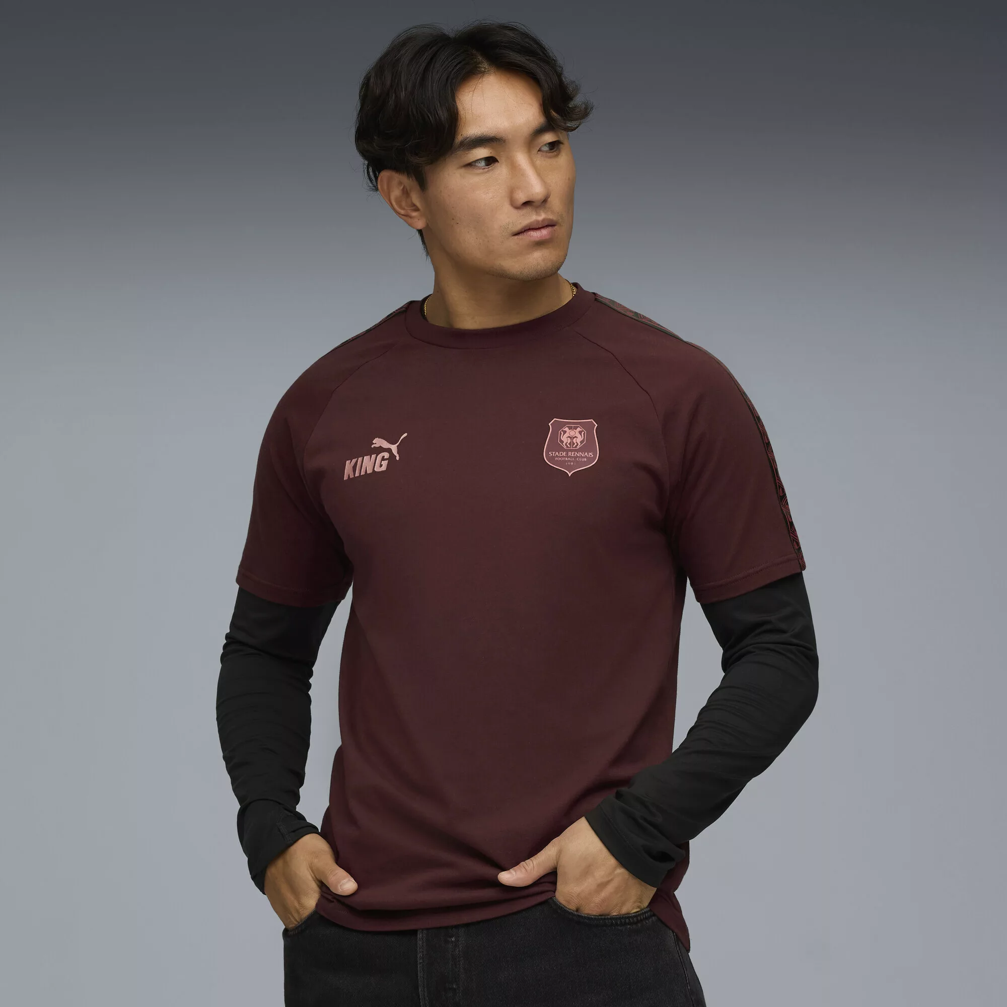PUMA T-Shirt "Stade Rennais FC KING T-Shirt Herren" günstig online kaufen