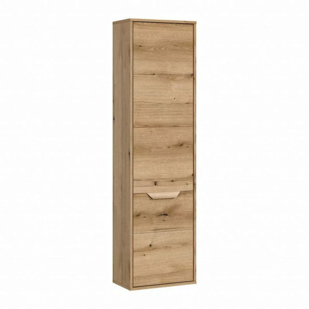 xonox.home Hochschrank in Evoke Oak, Spannplatte/MDF - 44x164x32cm (BxHxT) günstig online kaufen