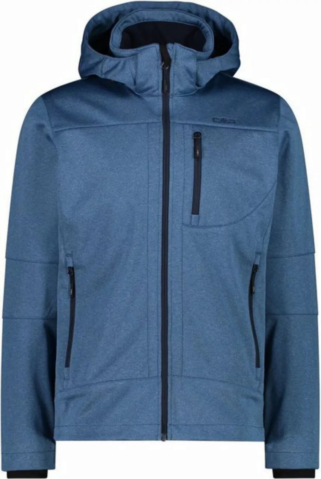 CMP Funktionsjacke MAN JACKET ZIP HOOD BLUESTONE MEL. günstig online kaufen