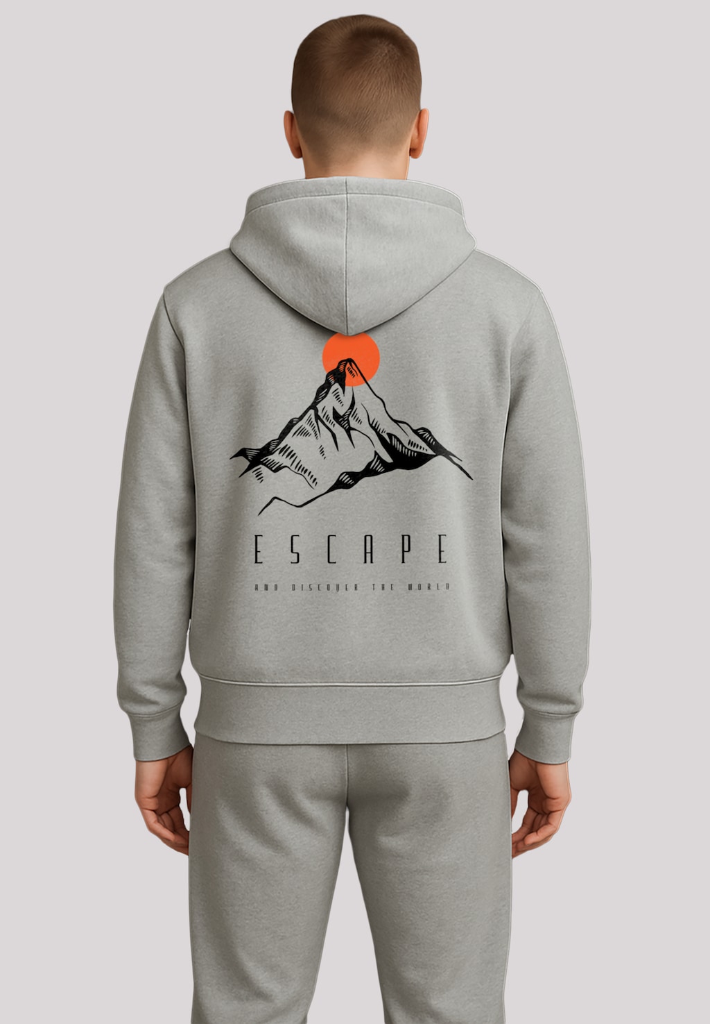 F4NT4STIC Kapuzenpullover "Escape Discover the World Mountain", Premium Qua günstig online kaufen