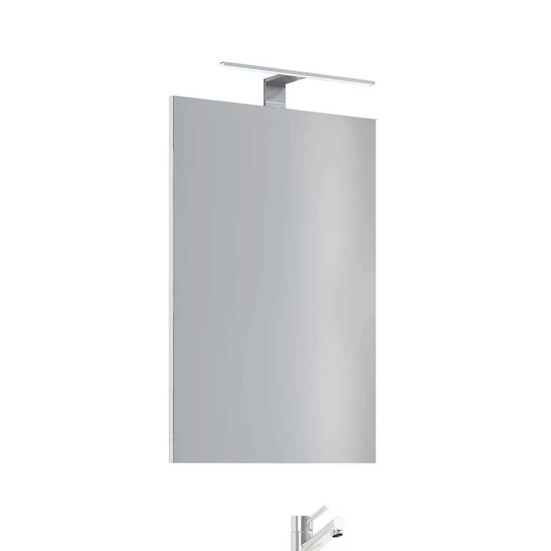 Badezimmermöbelset 2-teilig weiss für die Wandmontage LED Beleuchtung (zwei günstig online kaufen