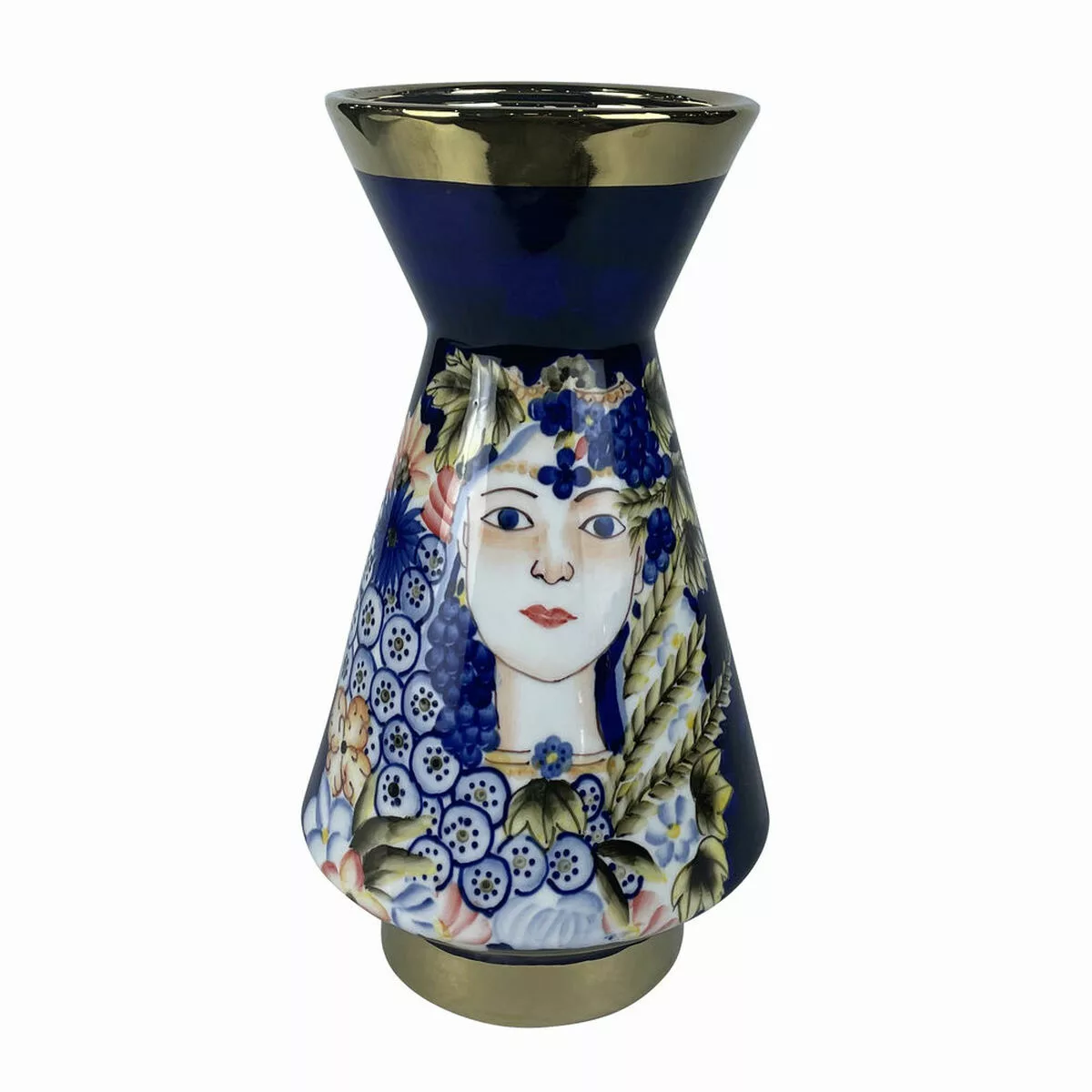 Vase Dkd Home Decor Porzellan Schwarz Shabby Chic (19 X 19 X 36 Cm) günstig online kaufen
