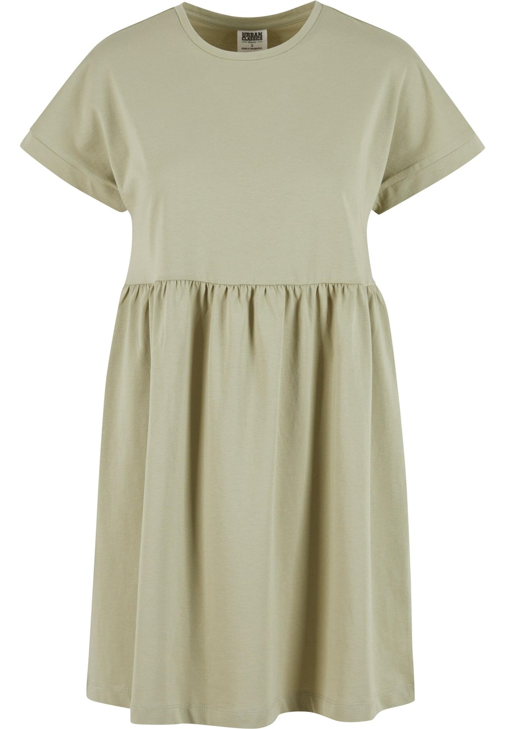 URBAN CLASSICS Shirtkleid "Urban Classics Damen Ladies Organic Empire Valan günstig online kaufen