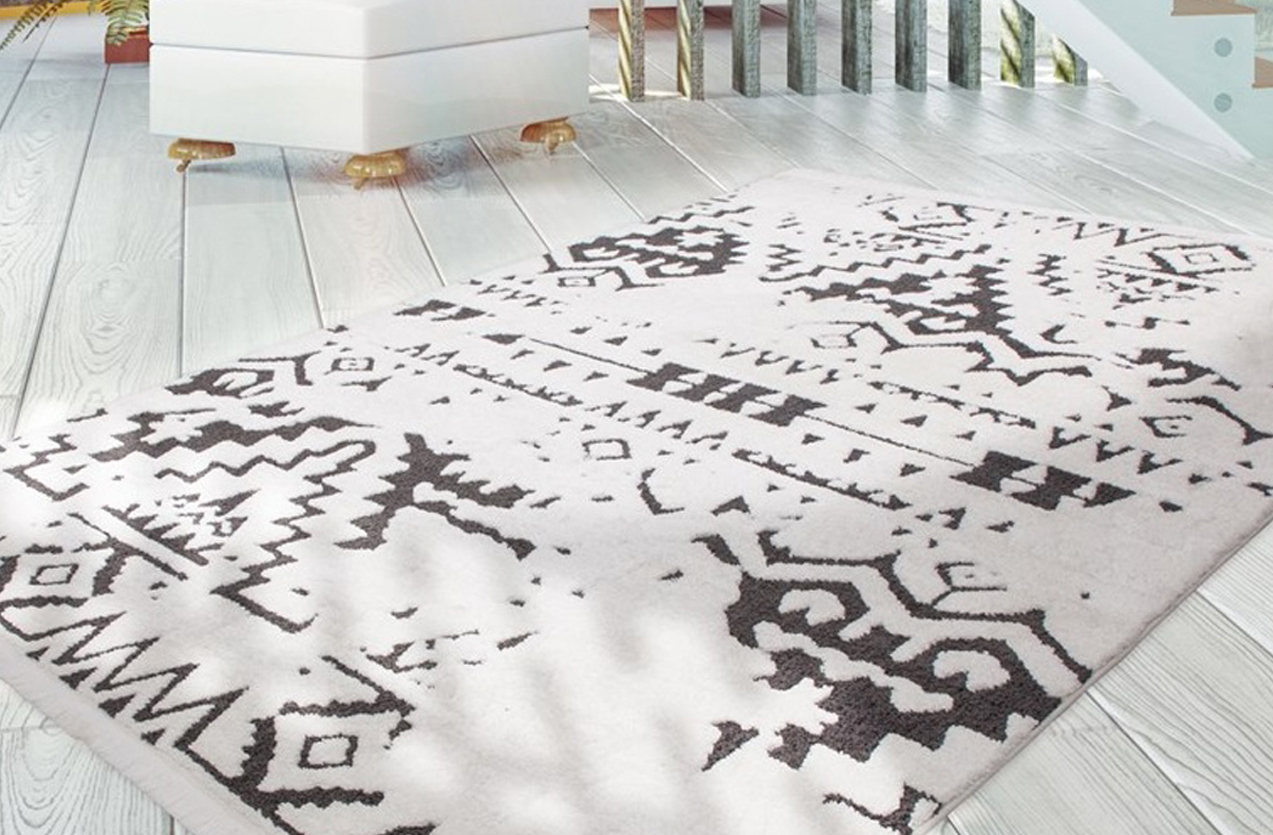 Kayoom Teppich »Agadir 110«, rechteckig, 23 mm Höhe, trendiger Ethno-Style, günstig online kaufen