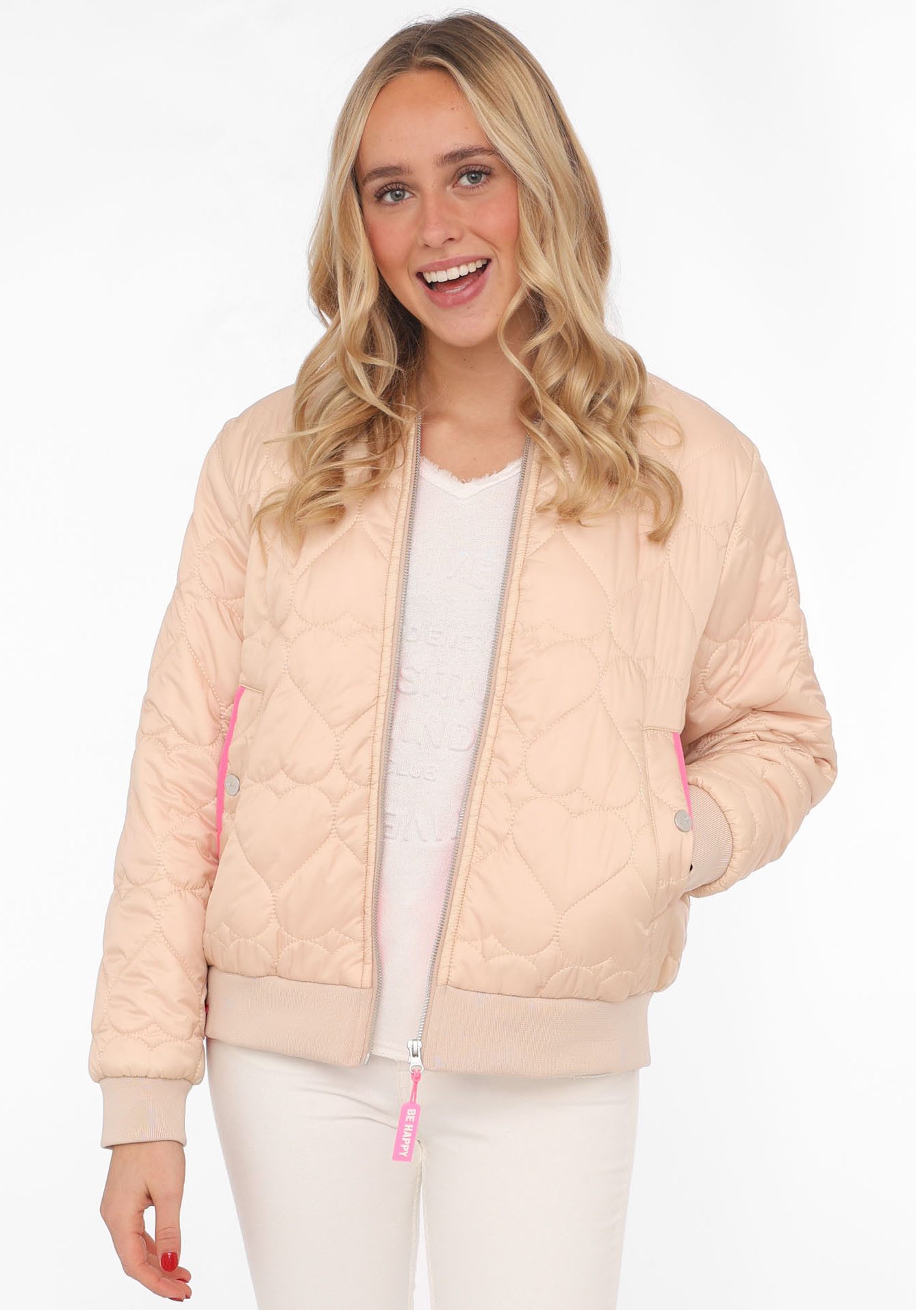 Zwillingsherz Steppjacke Bomberjacke mit gesteppten Herzen, günstig online kaufen