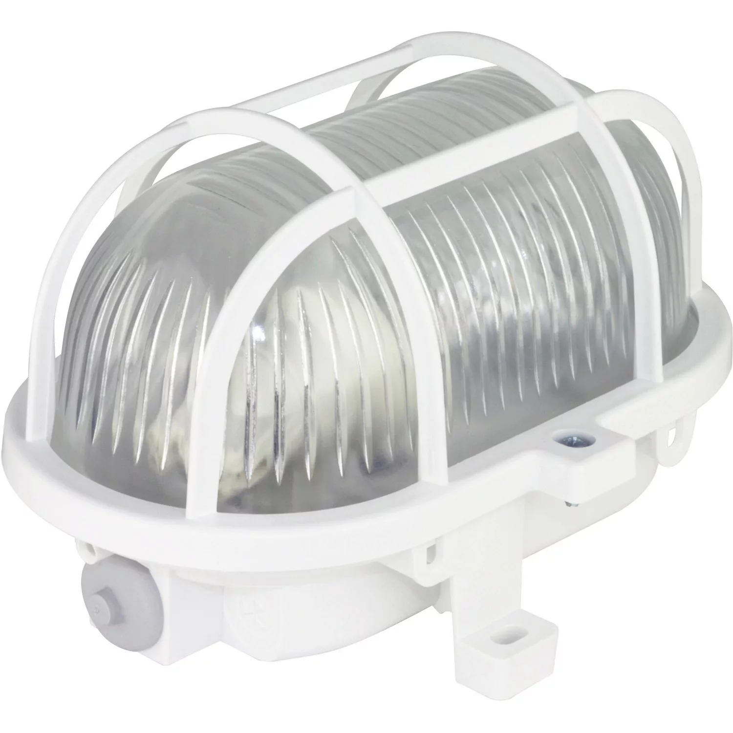 LED-Kellerlampe 5 W Strukurglas 400 lm Weiß günstig online kaufen