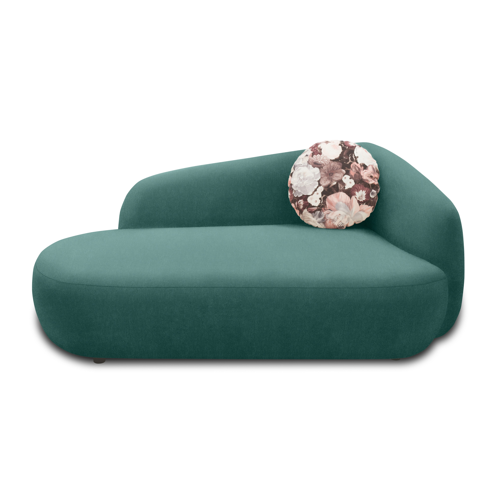Recamiere 700013, Liege, oval, Füße mit Filzgleitern, Sofa, 183 x 105 x 75 günstig online kaufen