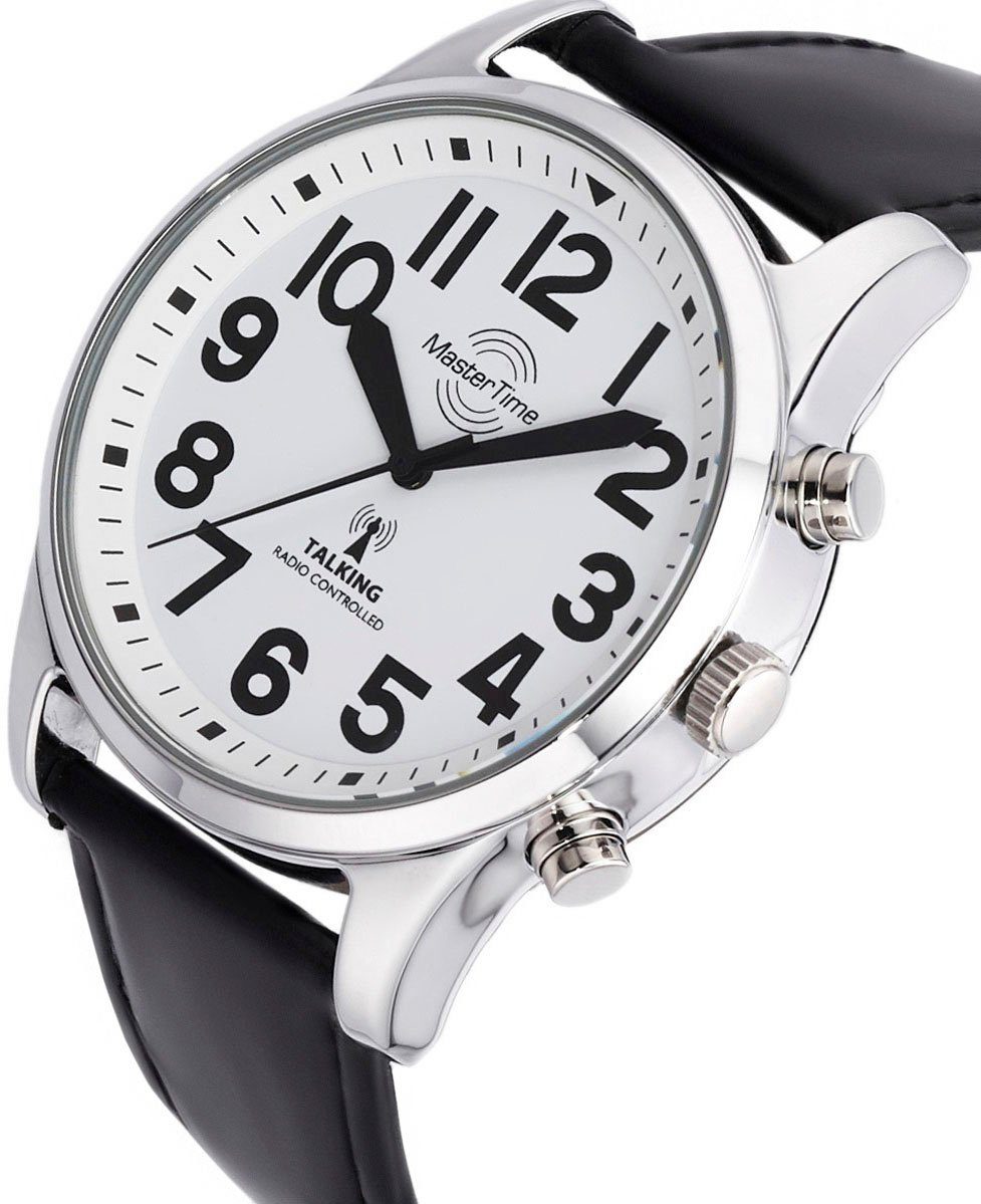 MASTER TIME Funkuhr Sprechende Funkuhr MTGA-10690-60L, günstig online kaufen
