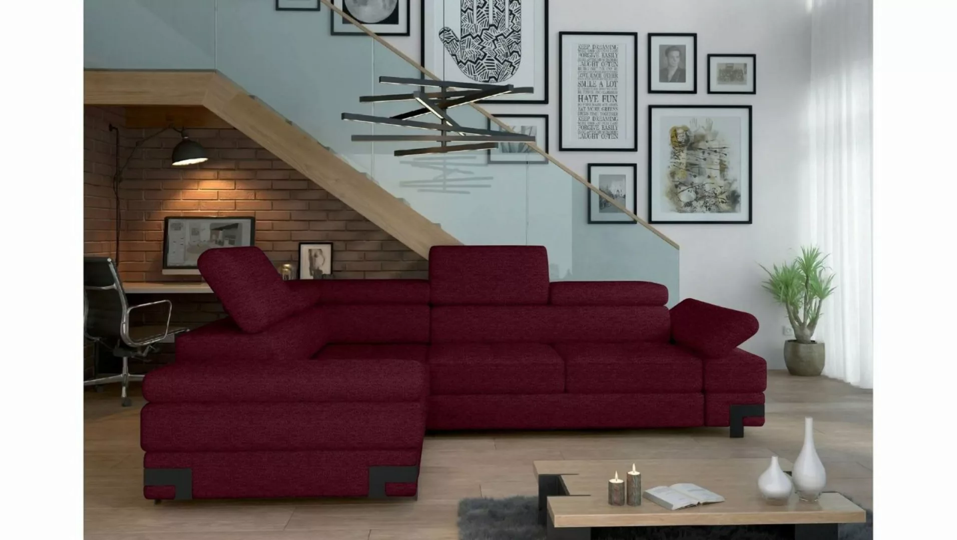 99rooms Ecksofa Riola, L-Form, Eckcouch, Design günstig online kaufen