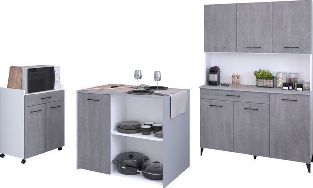 Parisot Mehrzweckschrank-Set Parisot, Malice 6 - Buffet, Beistellschrank au günstig online kaufen