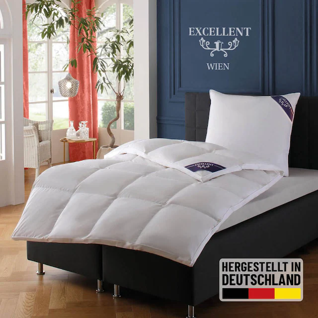 Excellent Daunenbettdecke »Wien, Bettdecken für Sommer und Winter, Decke«, günstig online kaufen