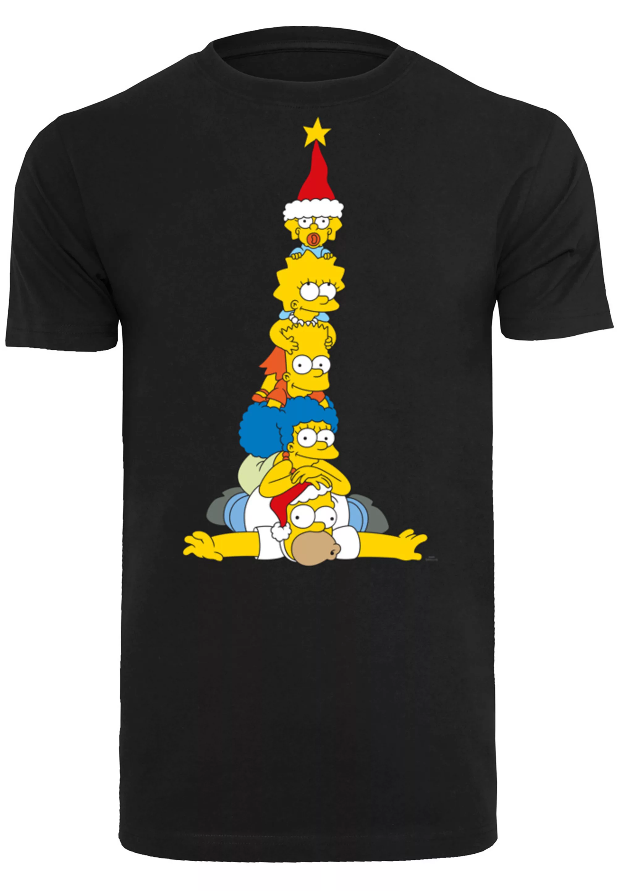 F4NT4STIC T-Shirt "The Simpsons Family Christmas Weihnachtsbaum", Print günstig online kaufen