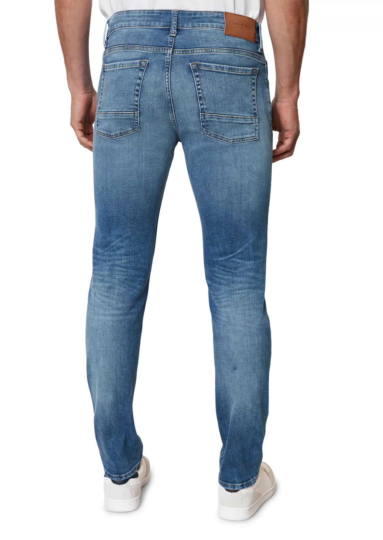 Marc OPolo 5-Pocket-Jeans "in lässiger Cross-Hatch-Denim Struktur" günstig online kaufen