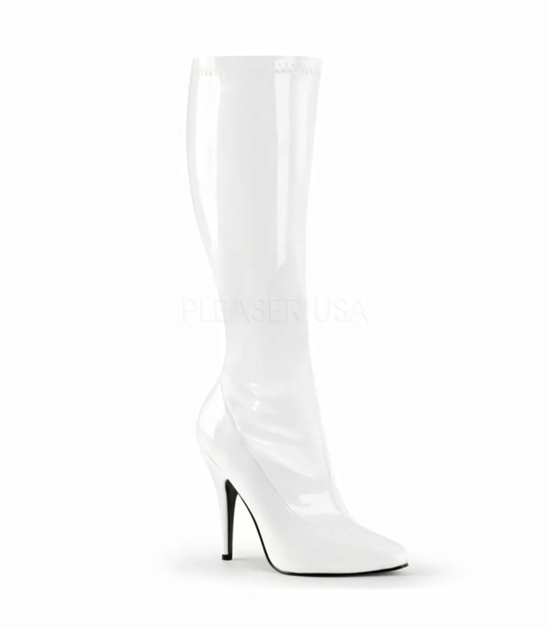 Stiefel SEDUCE-2000 - Lack Weiß (Schuhgröße: EUR 38) günstig online kaufen