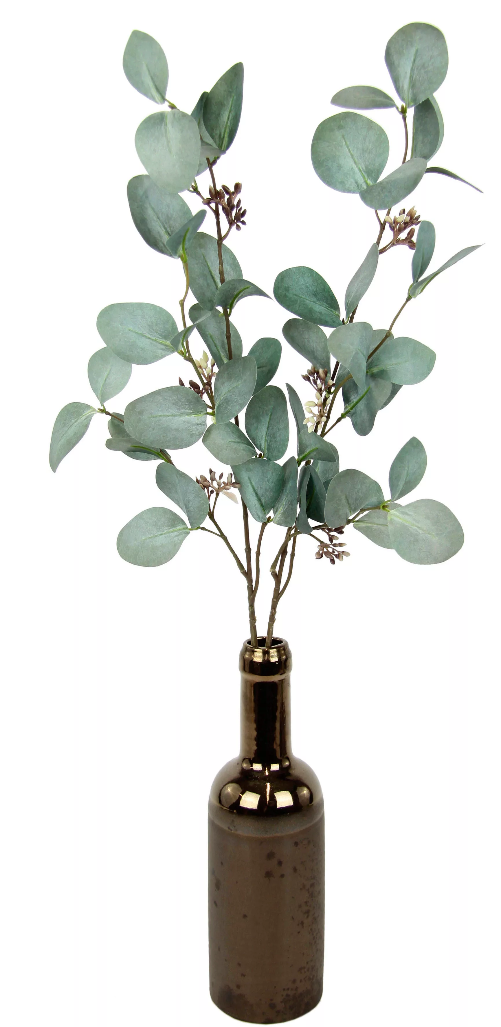 I.GE.A. Kunstzweig "Eukalyptus", In Keramikvase günstig online kaufen