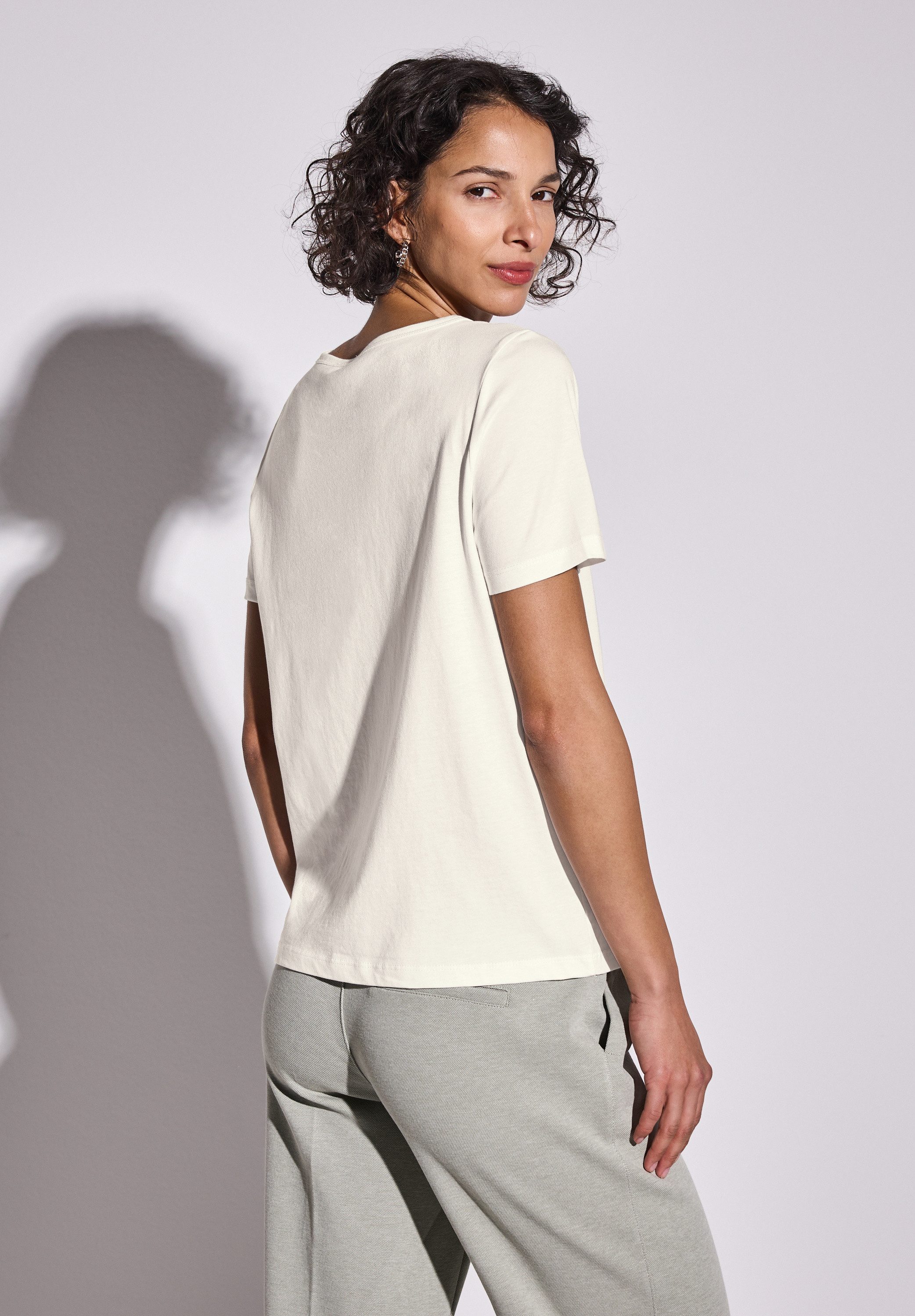 STREET ONE Print-Shirt, mit Rundhalsausschnitt günstig online kaufen