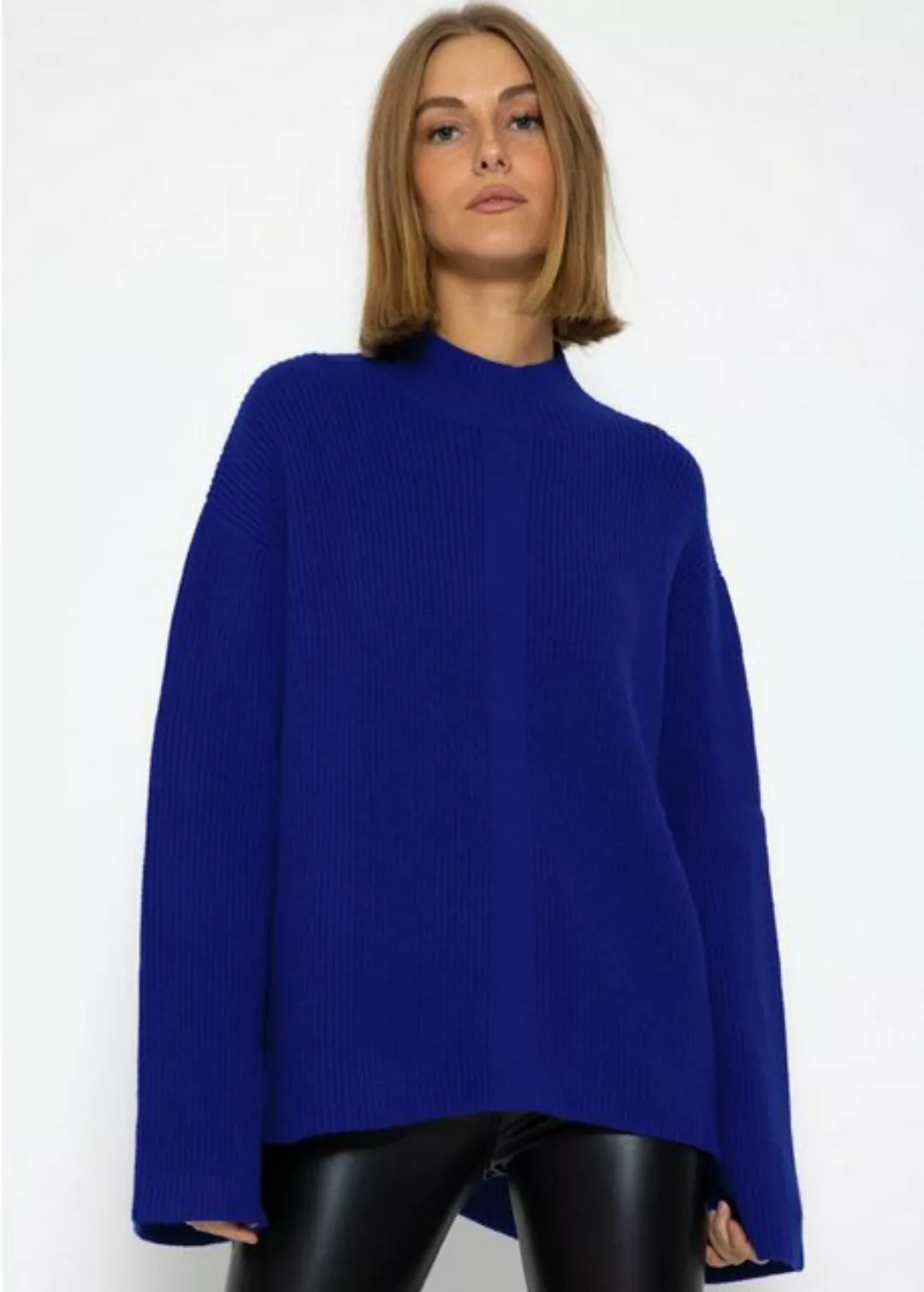 SASSYCLASSY Rollkragenpullover Turtleneck Pullover Damen aus weichem Grobst günstig online kaufen