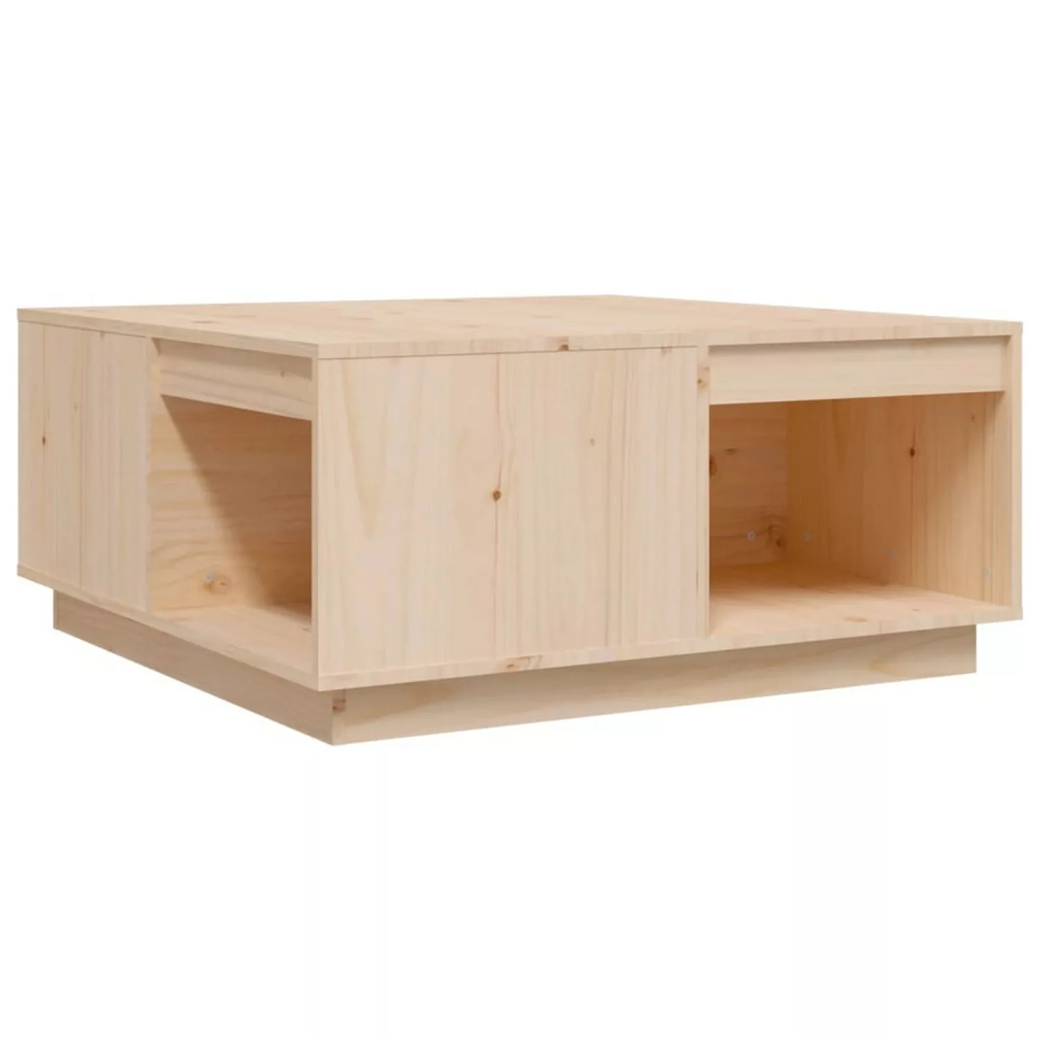 Vidaxl Couchtisch 80x81x36,5 Cm Massivholz Kiefer günstig online kaufen