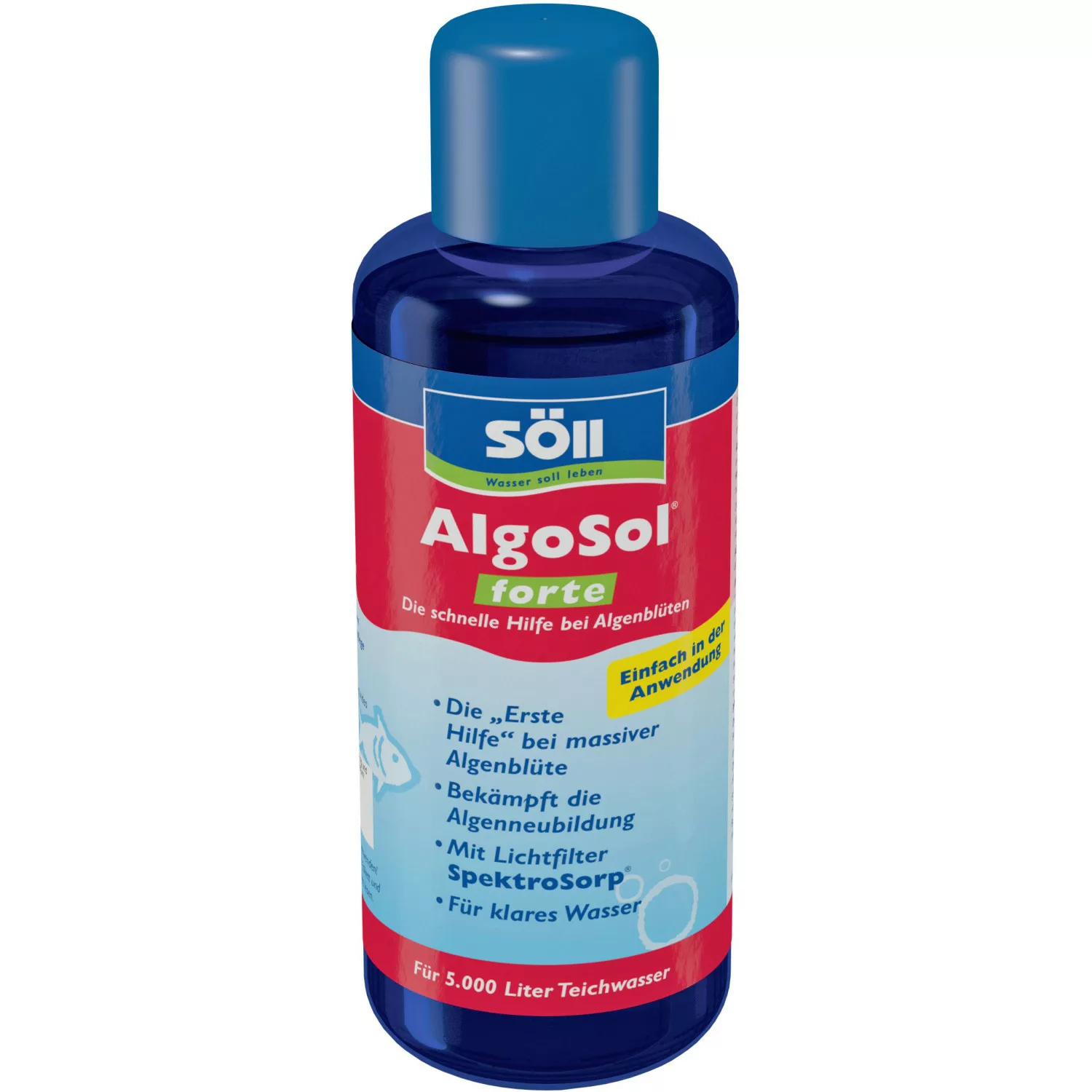 Söll Algosol Forte Sofort Gegen Algen 250ml Teich 5000L günstig online kaufen