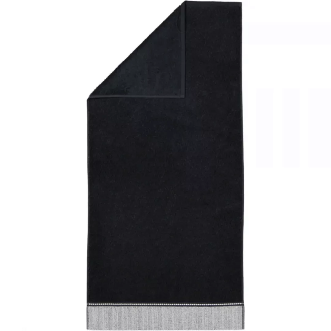 Möve Brooklyn Uni - Farbe: black - 199 (1-0669/8970) - Handtuch 50x100 cm günstig online kaufen