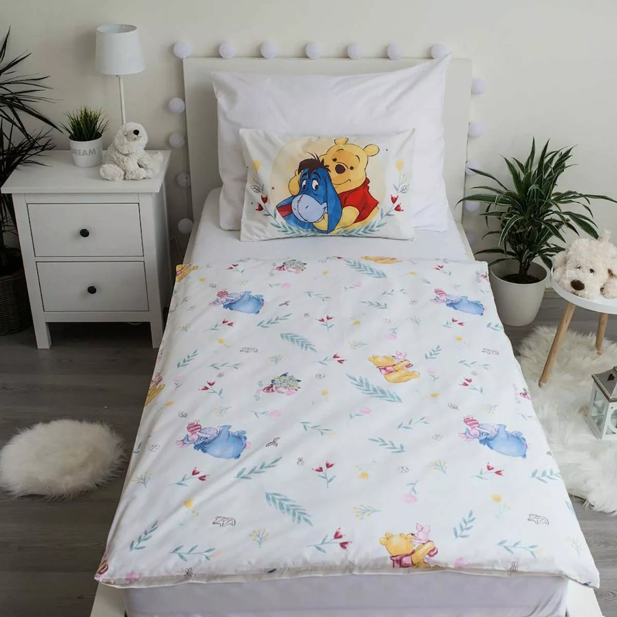 Disney Kinderbettwäsche Disney Winnie Puuh Babybettwäsche günstig online kaufen