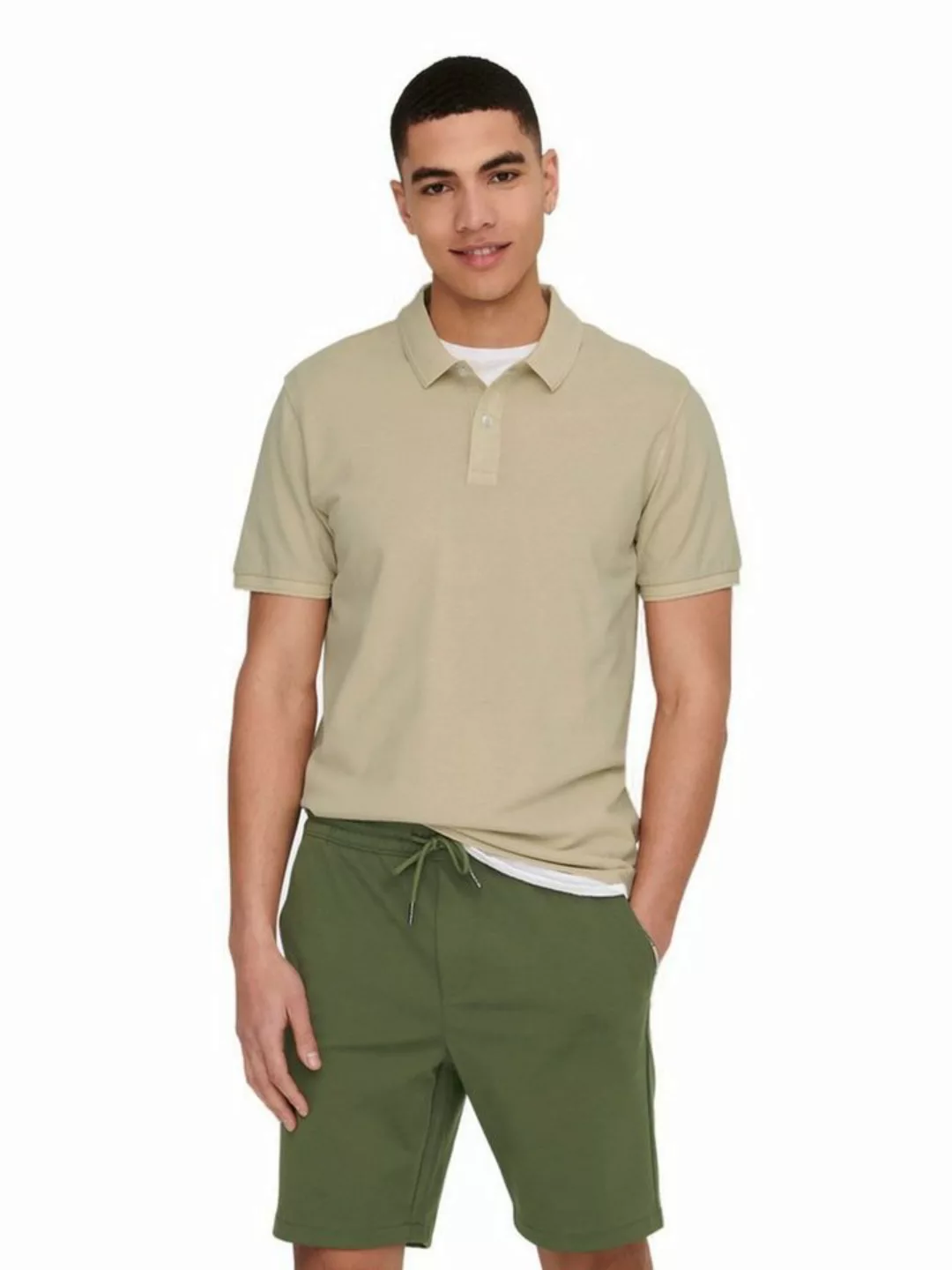 ONLY & SONS Poloshirt ONSTRAVIS (1-tlg) aus Baumwolle günstig online kaufen