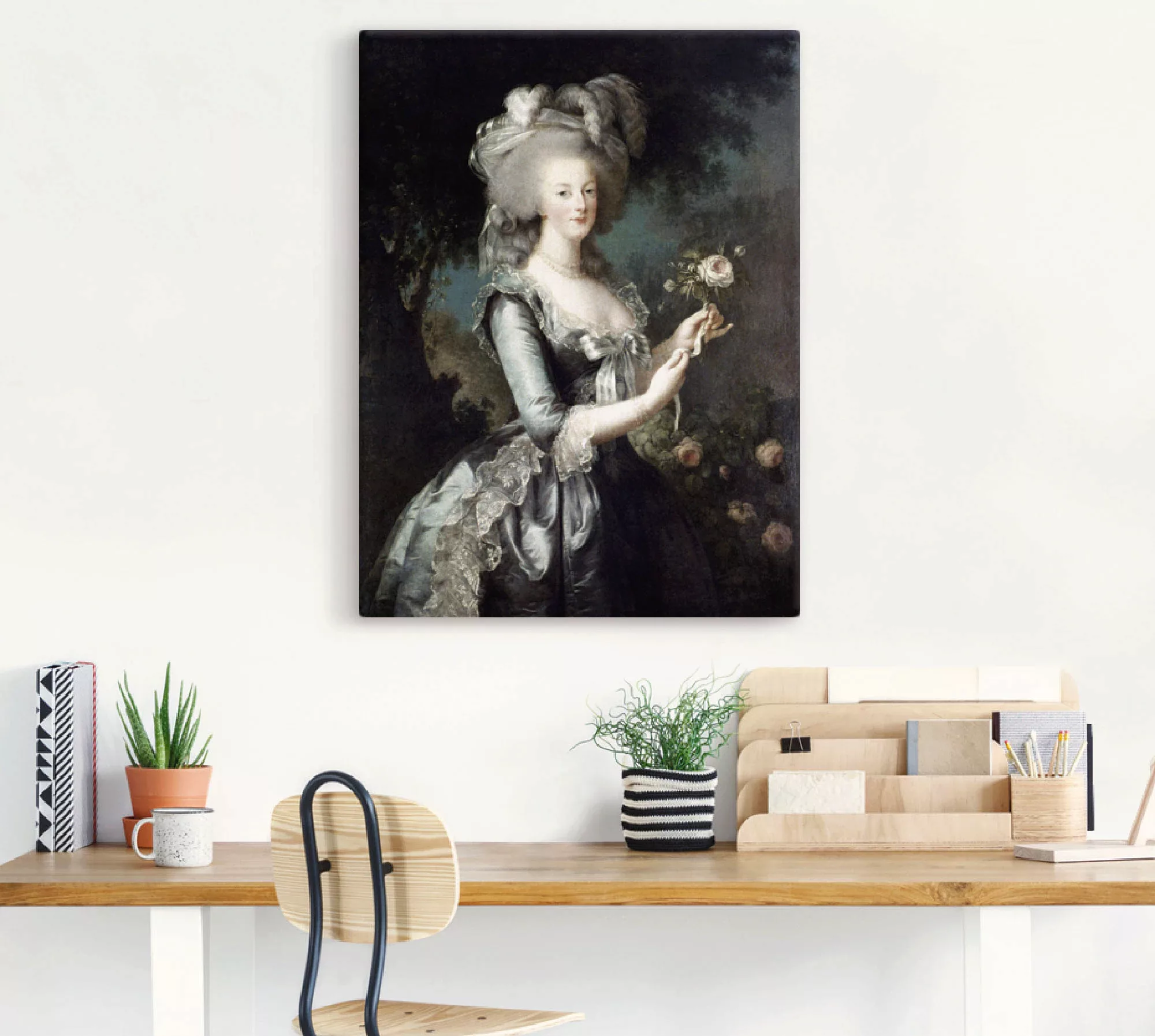 Artland Wandbild »Marie Antoinette, 1783«, Menschen, (1 St.) günstig online kaufen