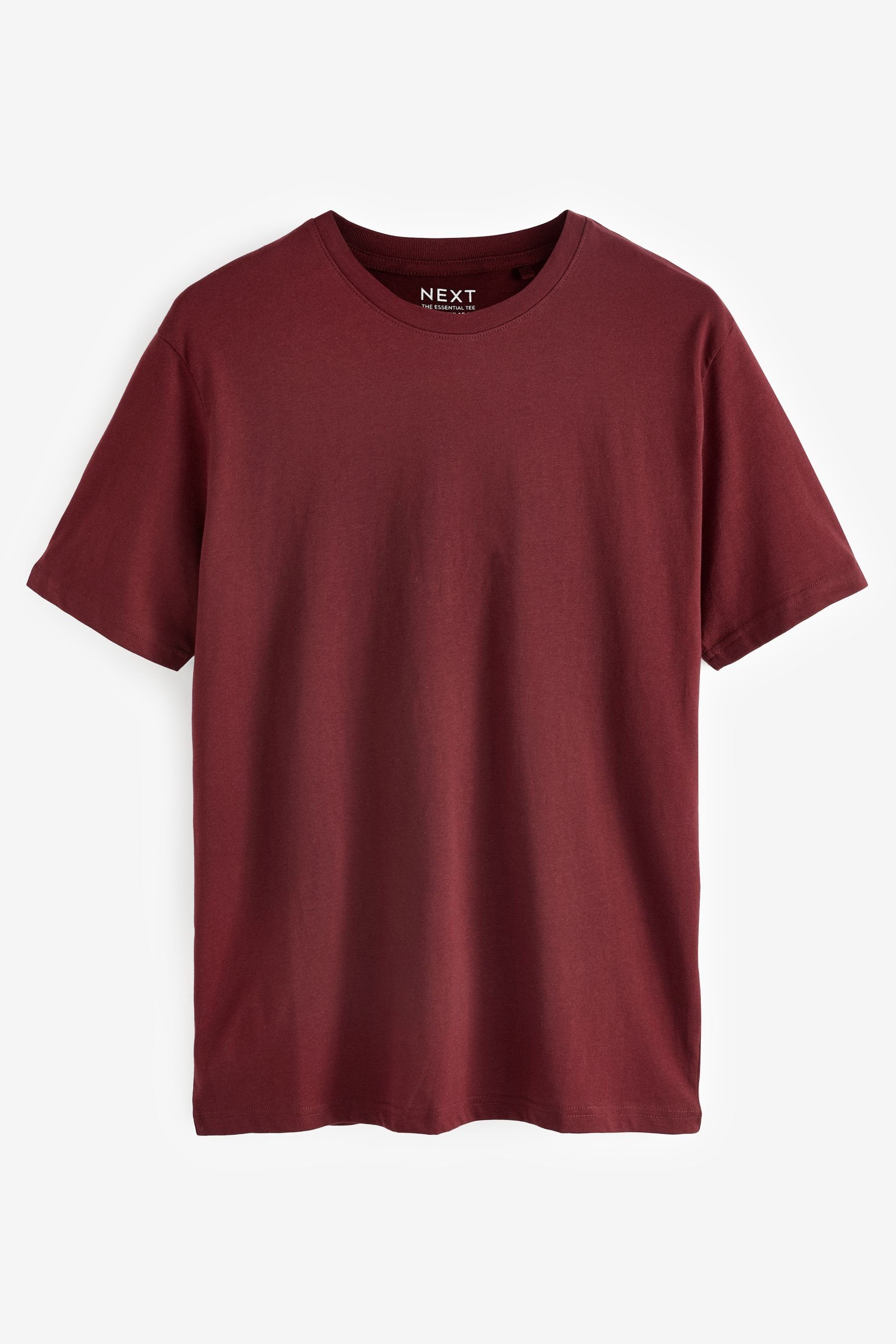 Next T-Shirt Essential Regular Fit Rundhals-T-Shirt günstig online kaufen