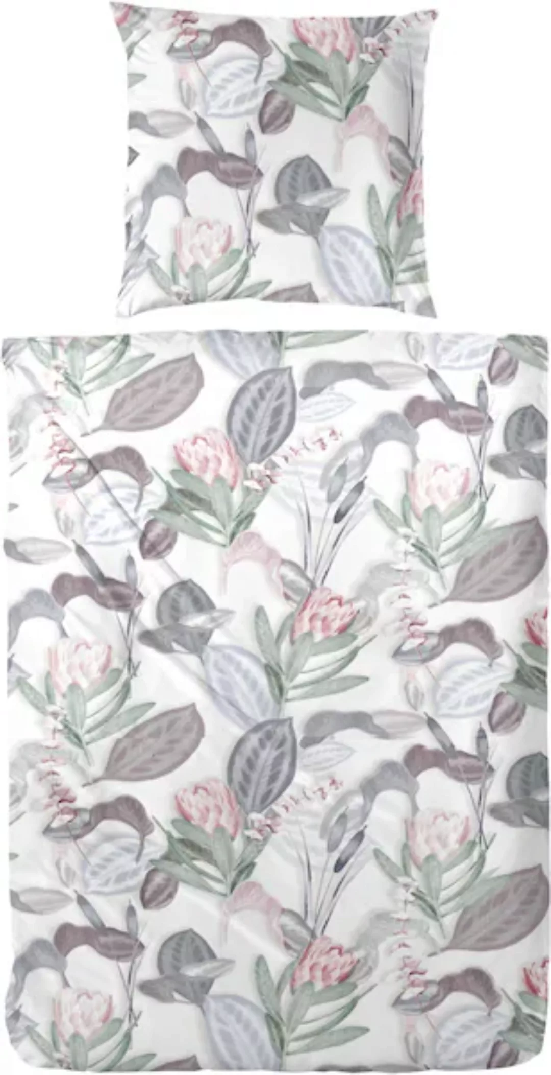 Primera Bettwäsche »Satin Bettwäsche "Protea"« günstig online kaufen