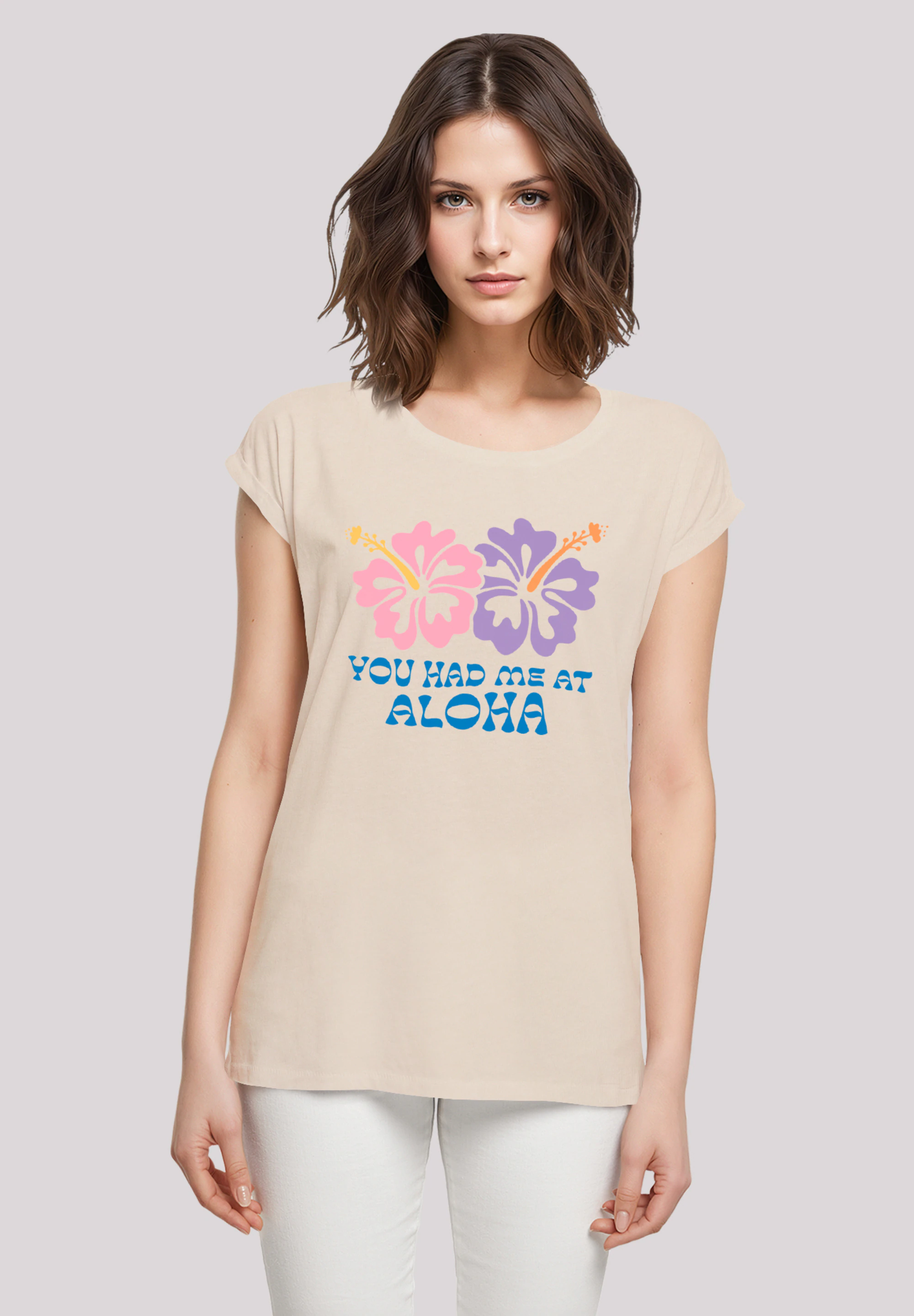 F4NT4STIC T-Shirt "You had me at Aloha", Premium Qualität günstig online kaufen