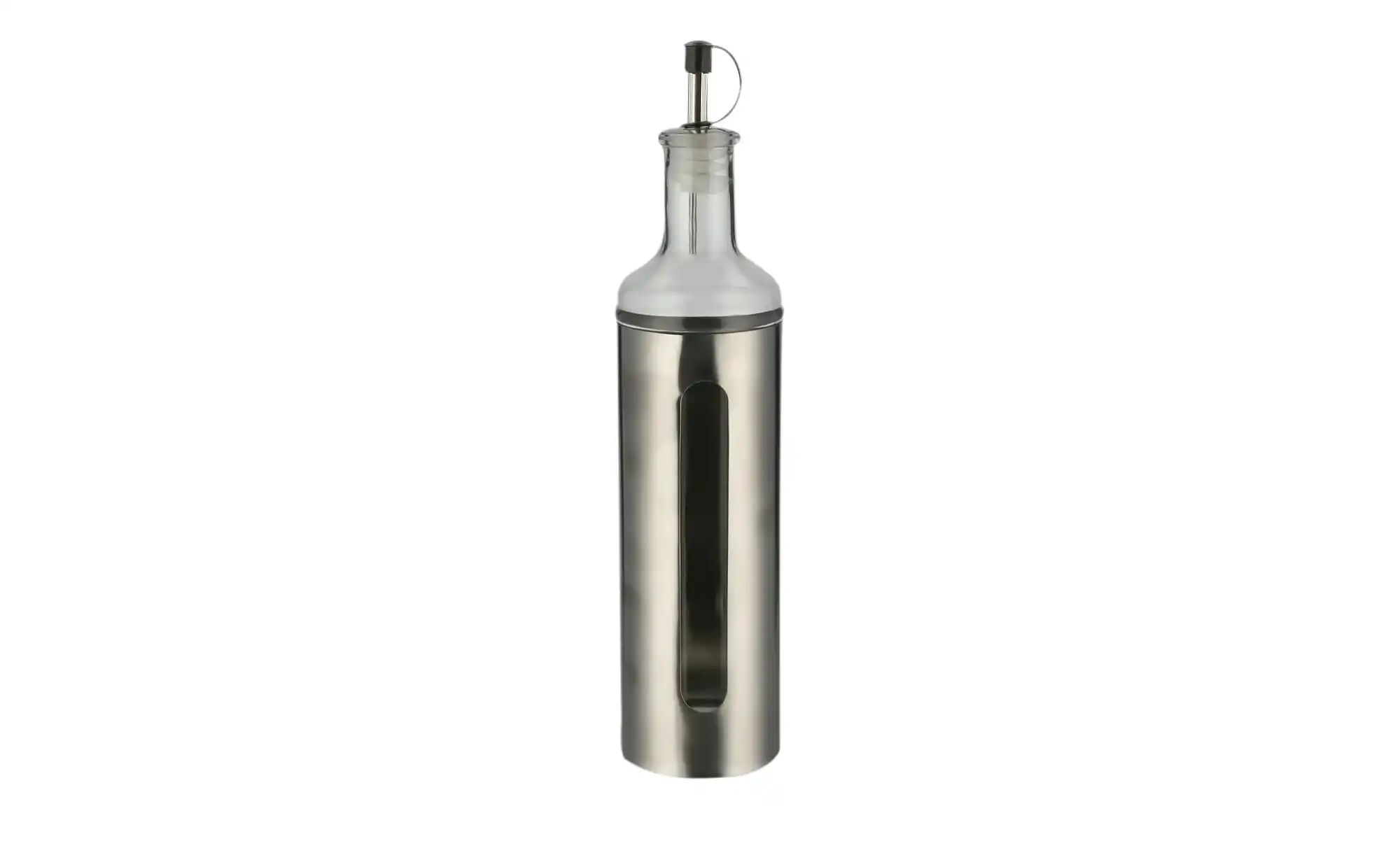 for friends Essig-/Ölflasche   ¦ grau ¦ Glas,Edelstahl ¦ Maße (cm): H: 29 günstig online kaufen