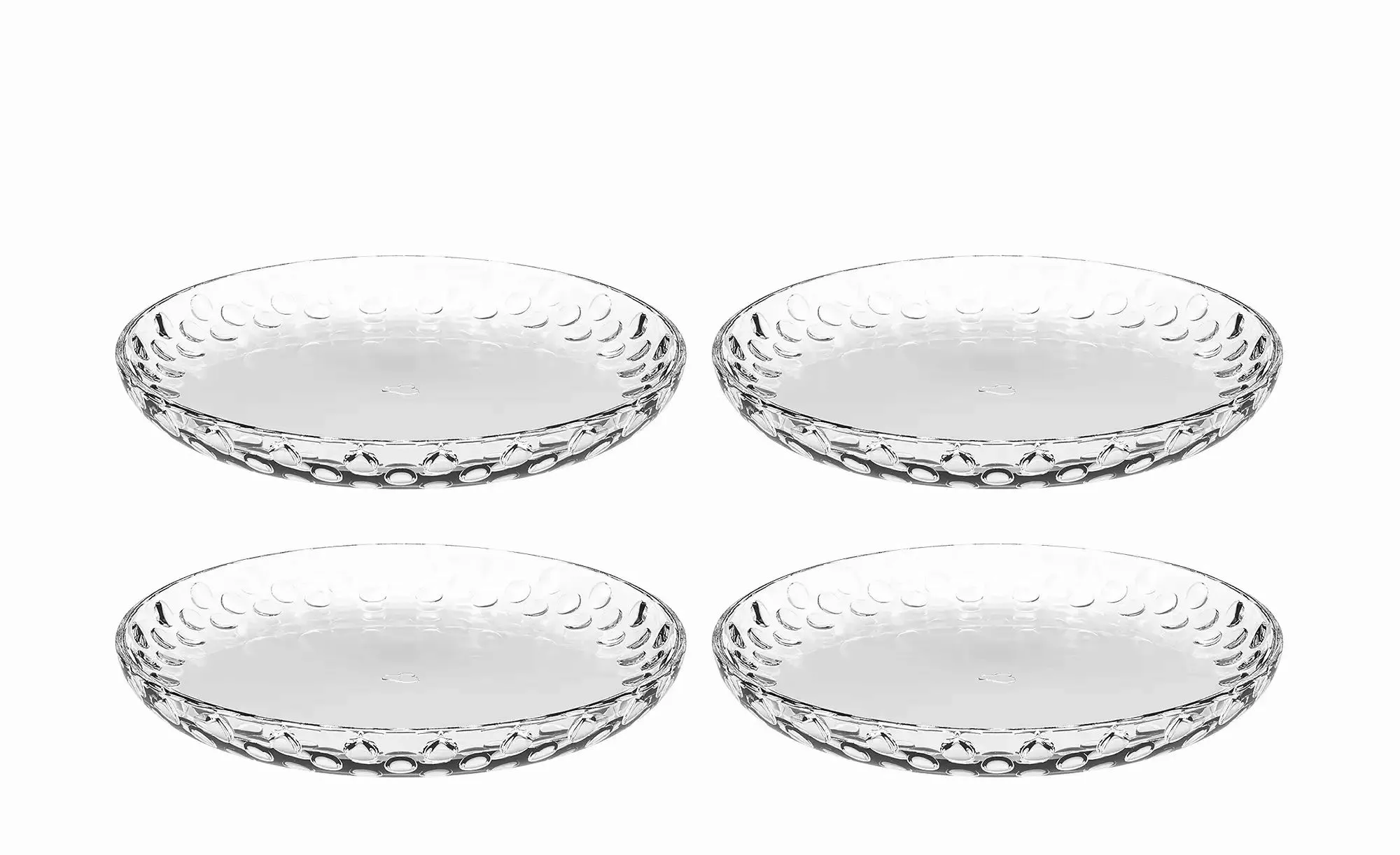 LEONARDO Speiseteller »Teller CUCINA OPTIC, 18 cm, 4er-Set«, (Set, 4 St.), günstig online kaufen