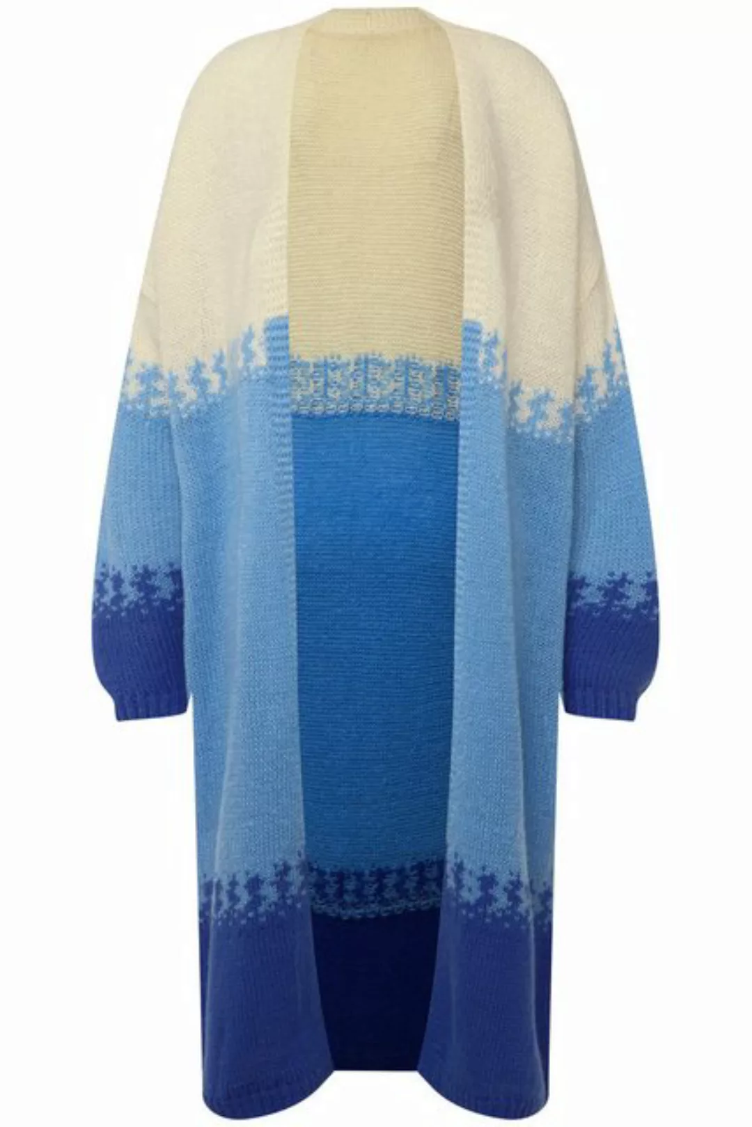 Angel of Style Cardigan Long-Strickjacke Farbverlauf Langarm günstig online kaufen