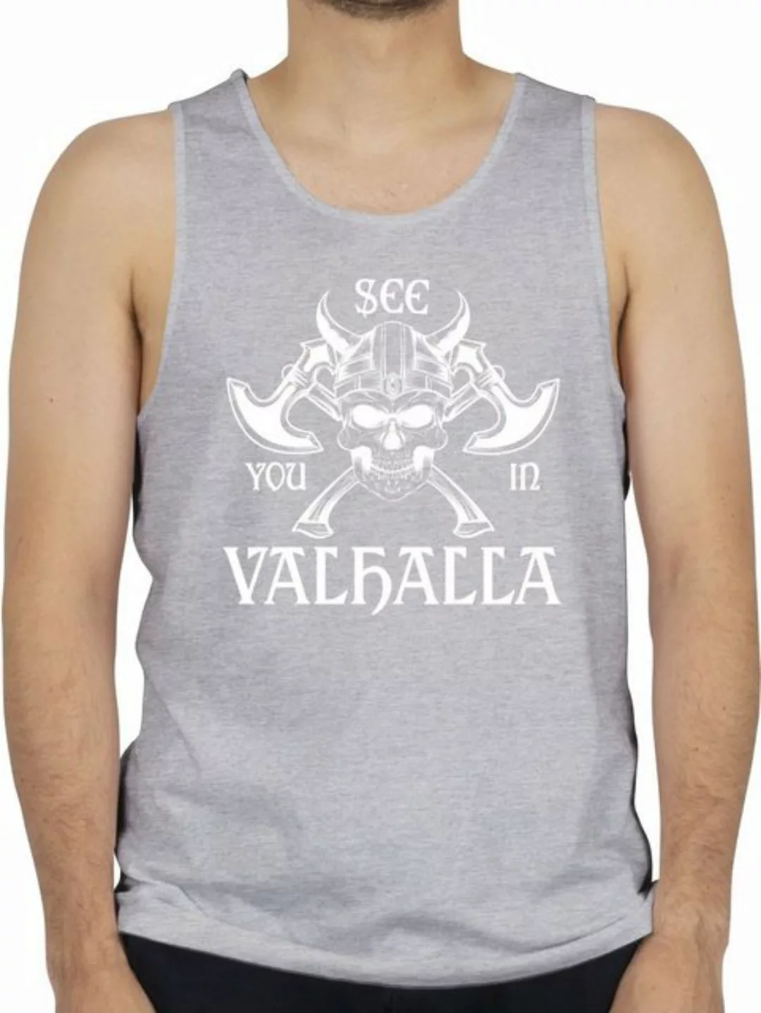 Shirtracer Tanktop See you in Valhalla Wikinger & Walhalla Herren günstig online kaufen