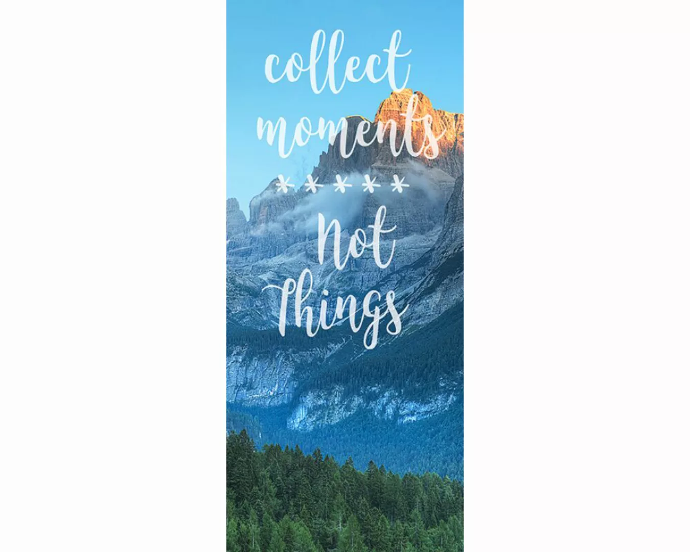 Trtapete "Collect moment" 0,91x2,11 m / selbstklebende Folie günstig online kaufen