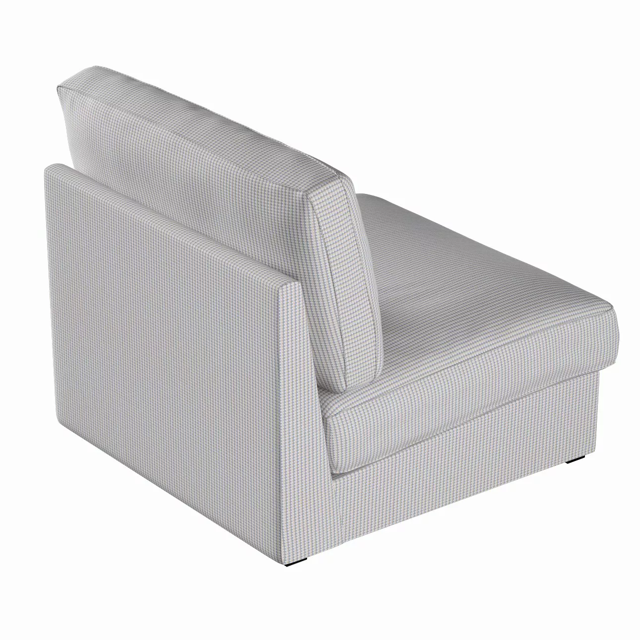 Bezug für Kivik Sessel nicht ausklappbar, beige-blau, Bezug für Sessel Kivi günstig online kaufen