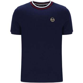 Sergio Tacchini  T-Shirts & Poloshirts Rainer T-Shirt Maritime Blue/Sun Dri günstig online kaufen