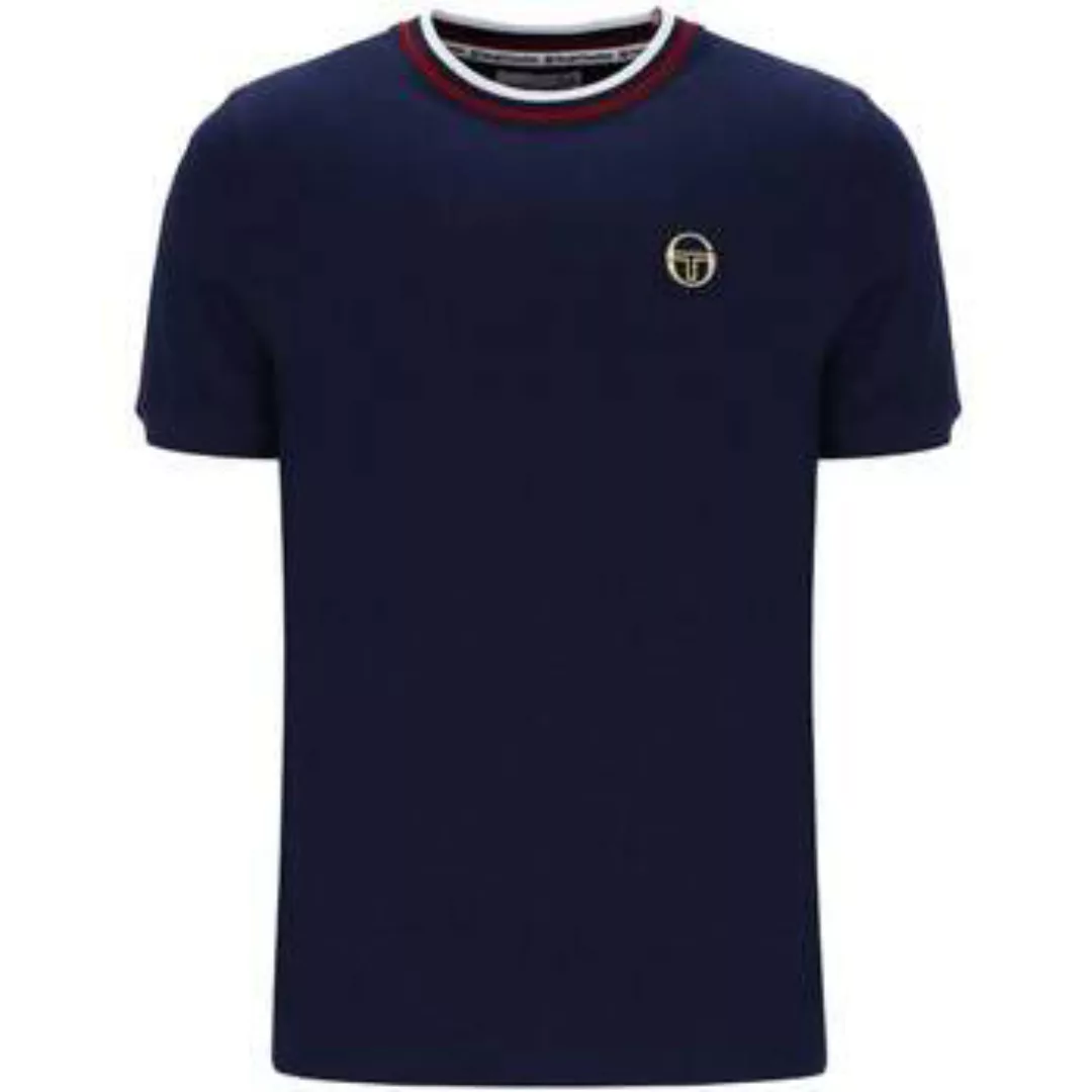 Sergio Tacchini  T-Shirts & Poloshirts Rainer T-Shirt Maritime Blue/Sun Dri günstig online kaufen